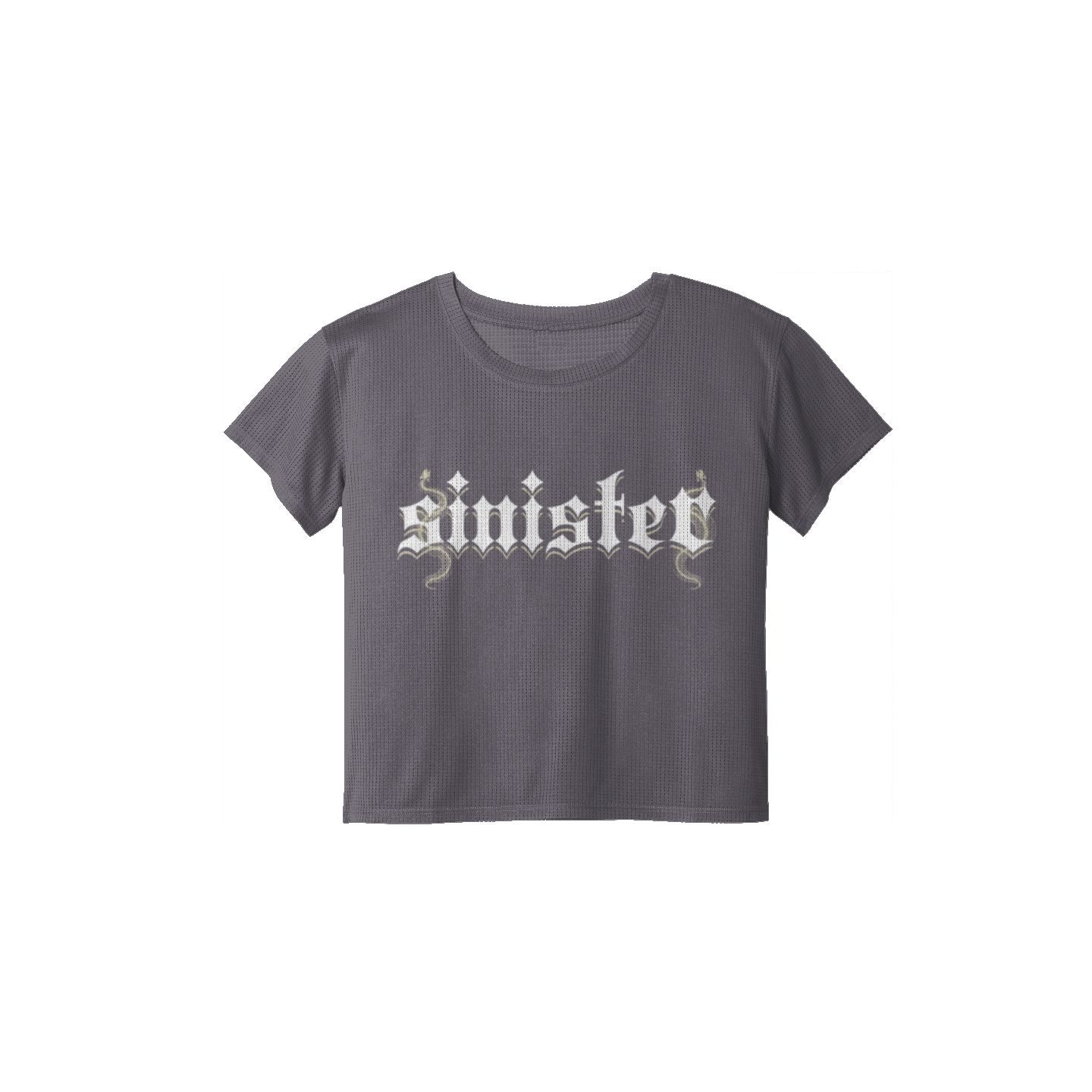Sinister Womens Clothing - Draft Crop Tee Colors V1