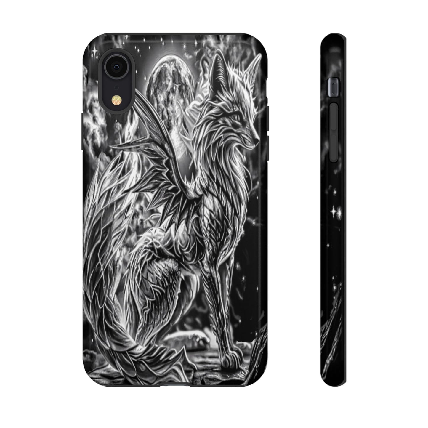 Winged Fox Tough Phone Case