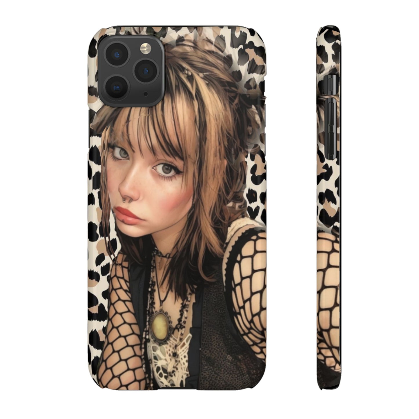 Gothical Leopard Snap Phone Case