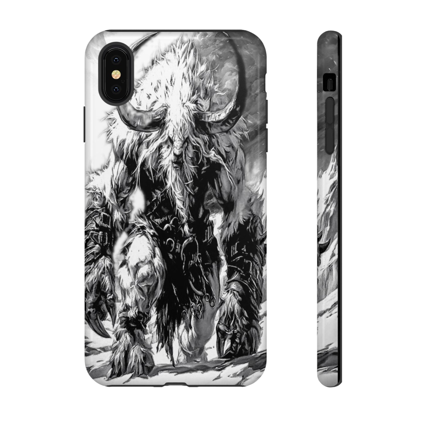 Snow Mountain Creature Tough Phone Case