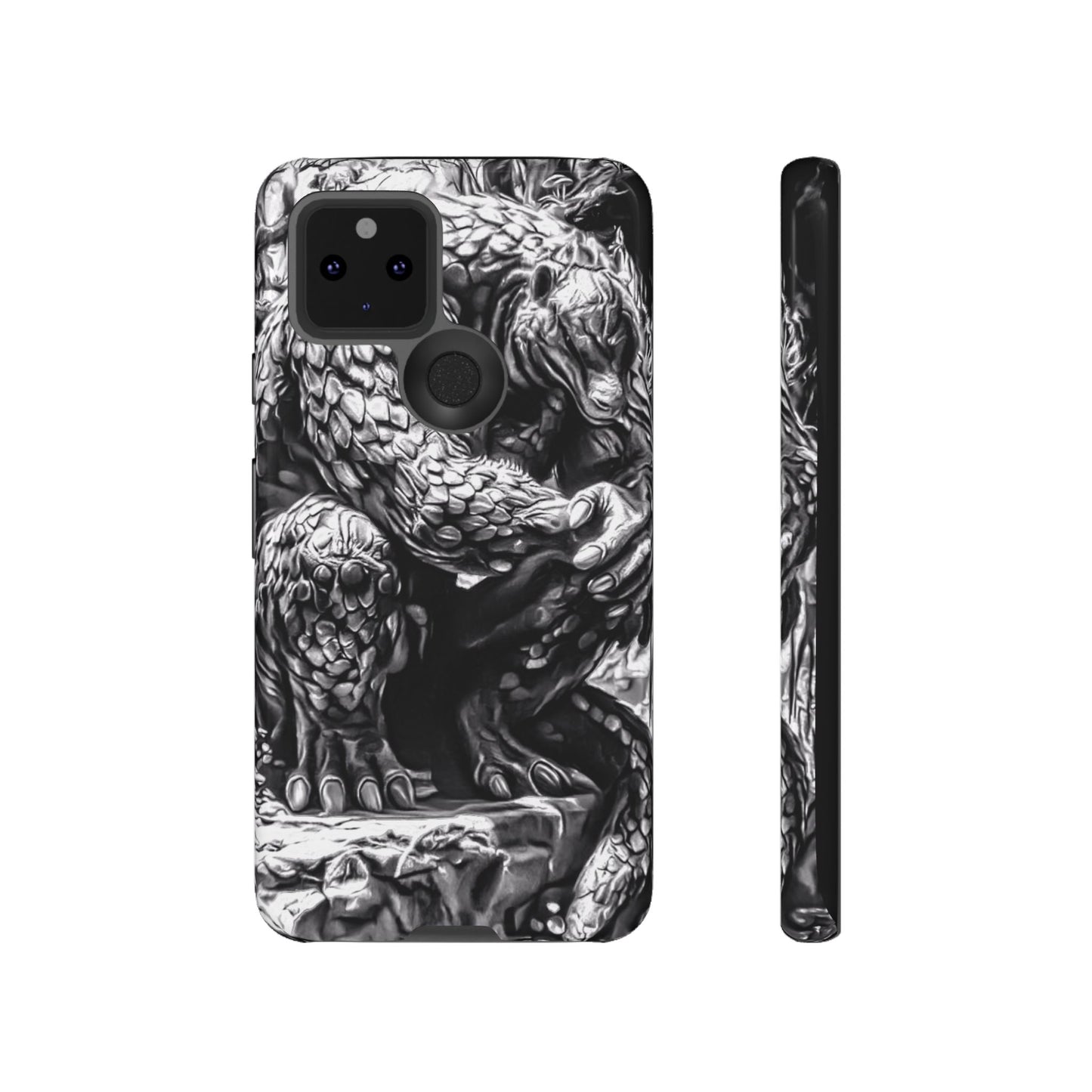 Scaley Cat Creature Tough Phone Case