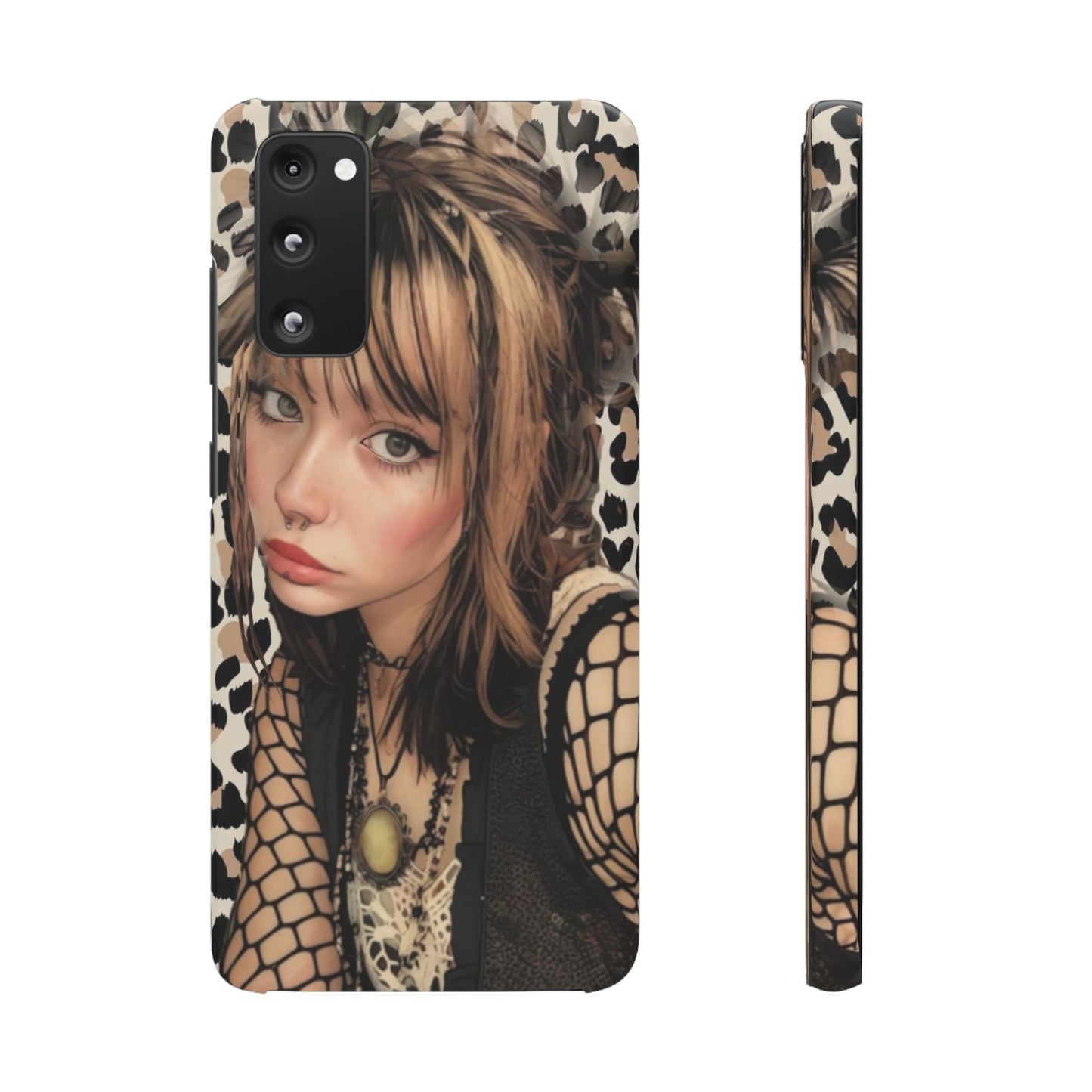 Gothical Leopard Snap Phone Case