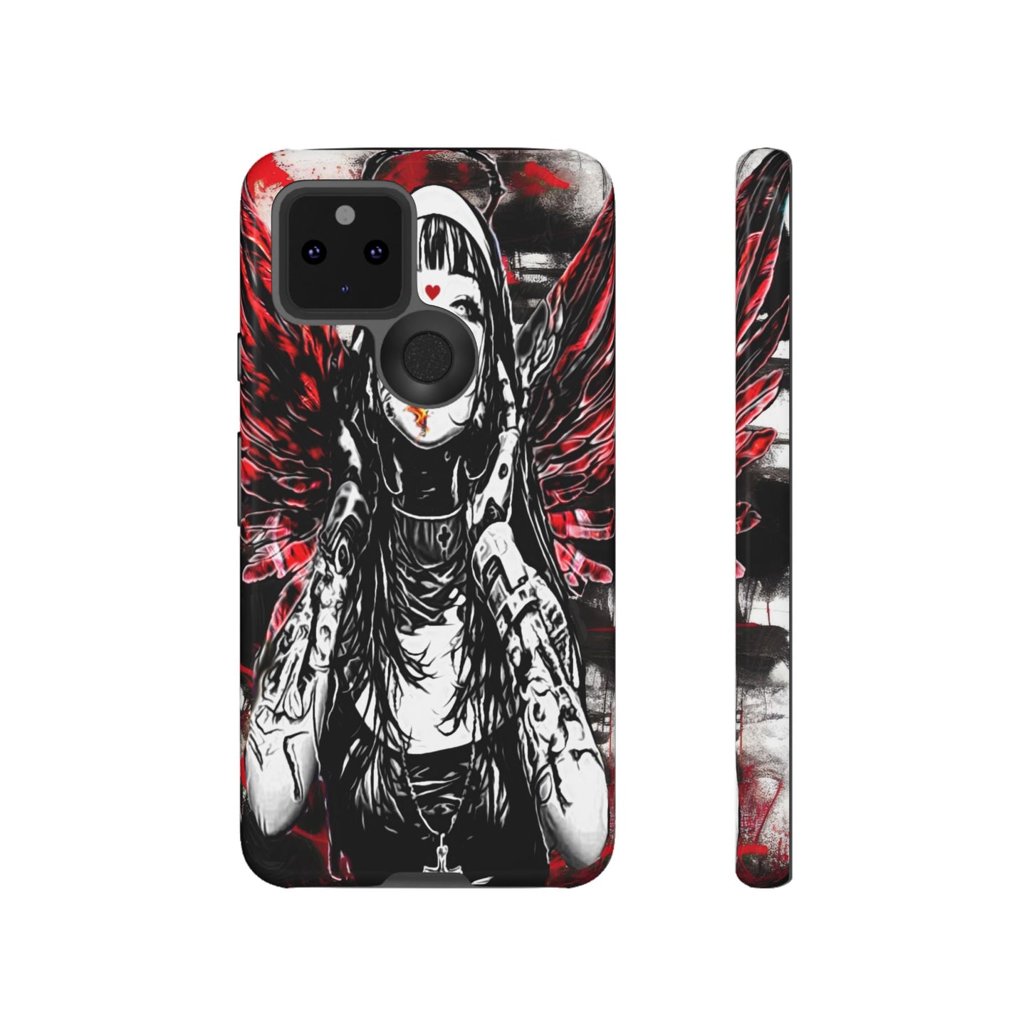 Naughty Angel Nun Tough Phone Case