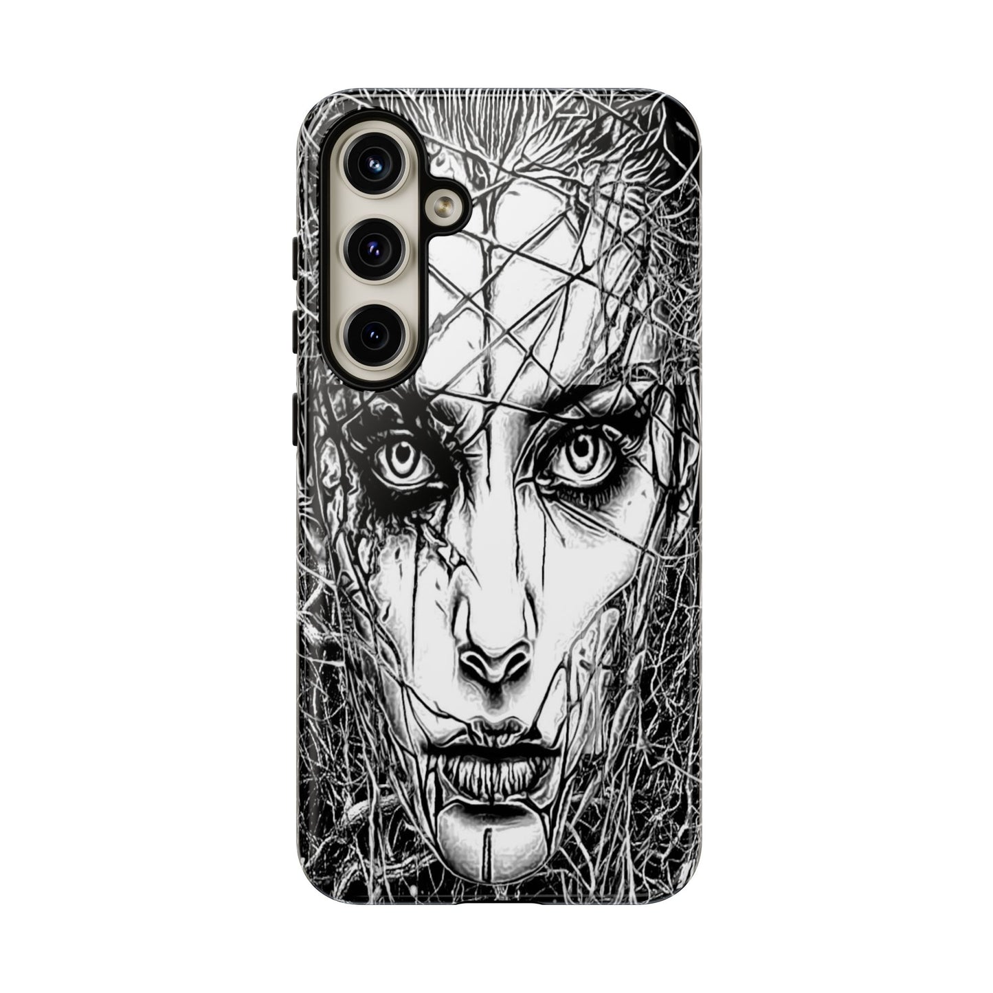 Crawling Ivory Queen Tough Phone Case