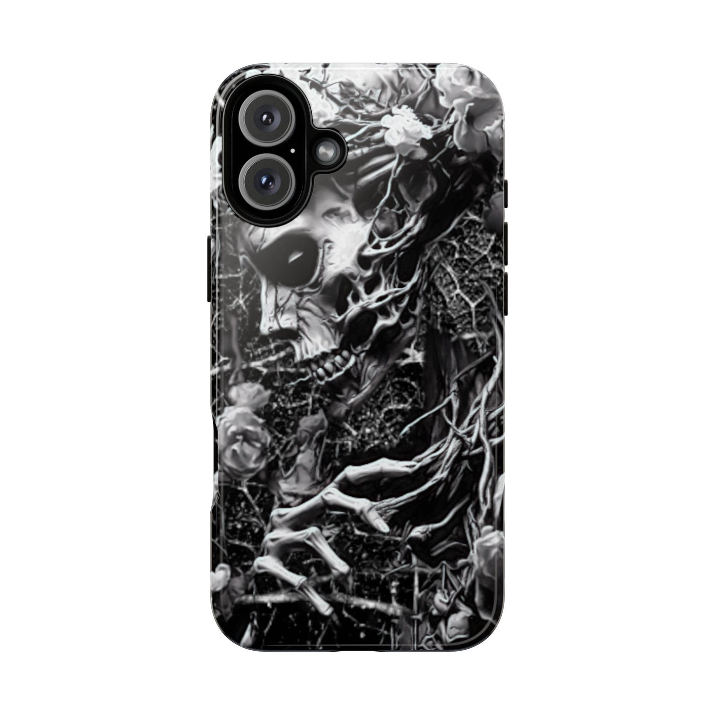 Vines Skull Face Tough Phone Case