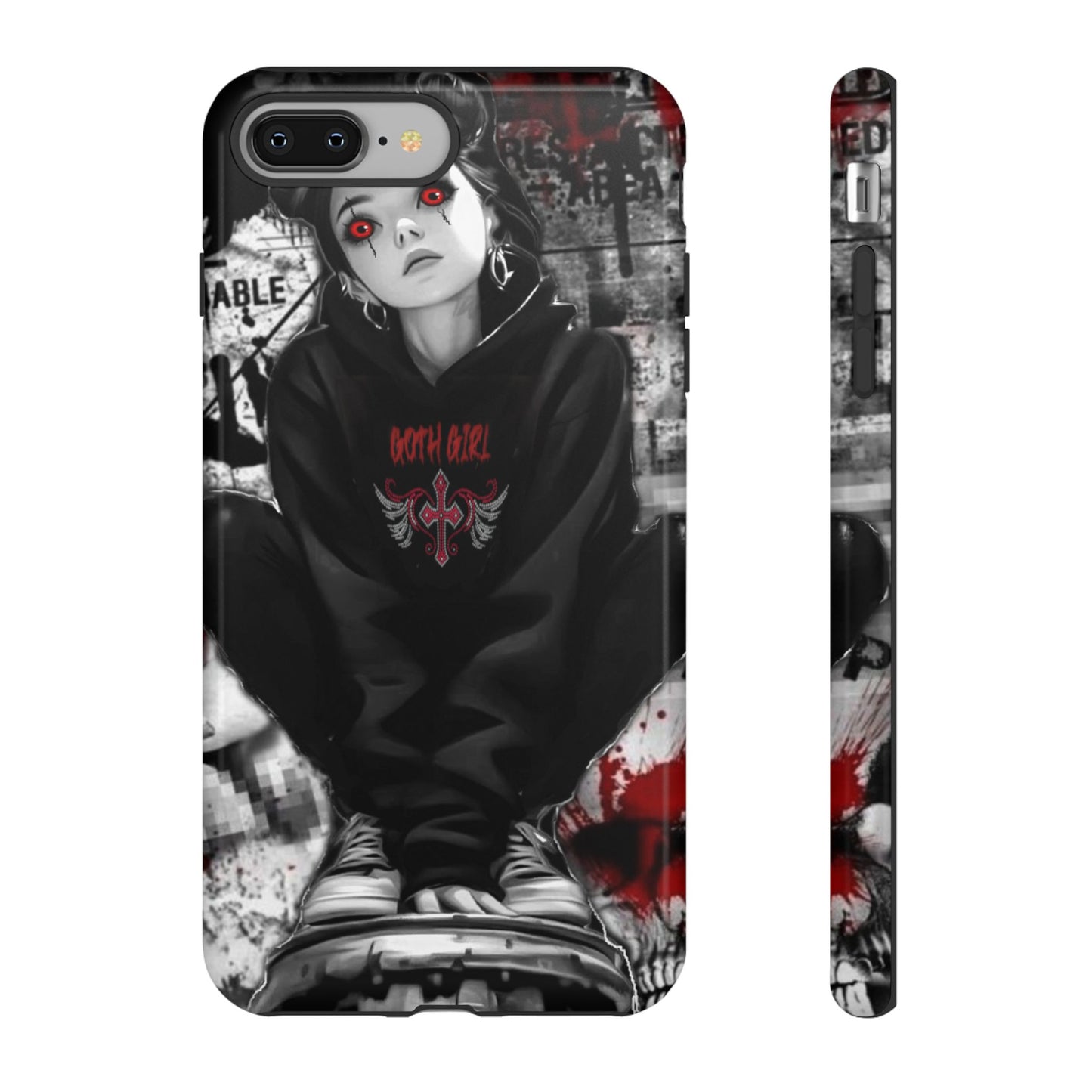 Just Try It Girl Tough Phone Case