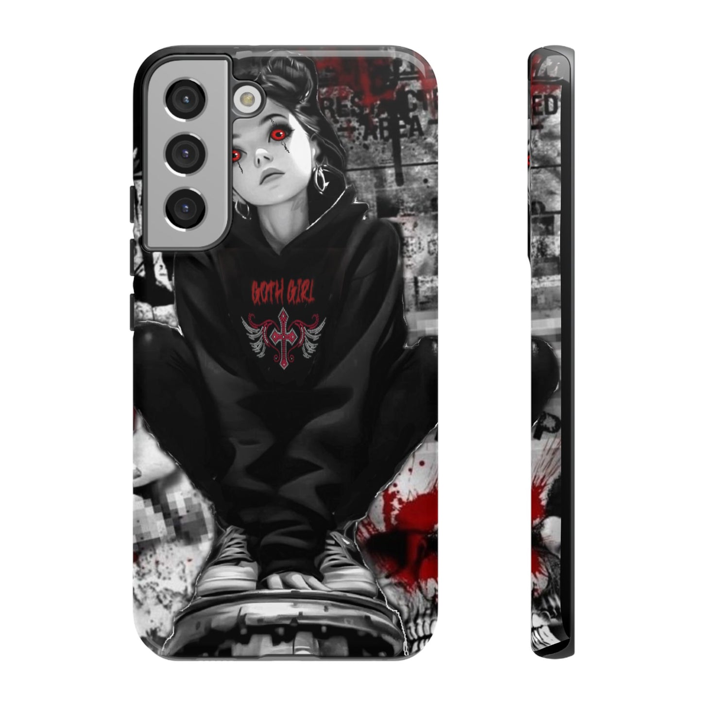 Just Try It Girl Tough Phone Case