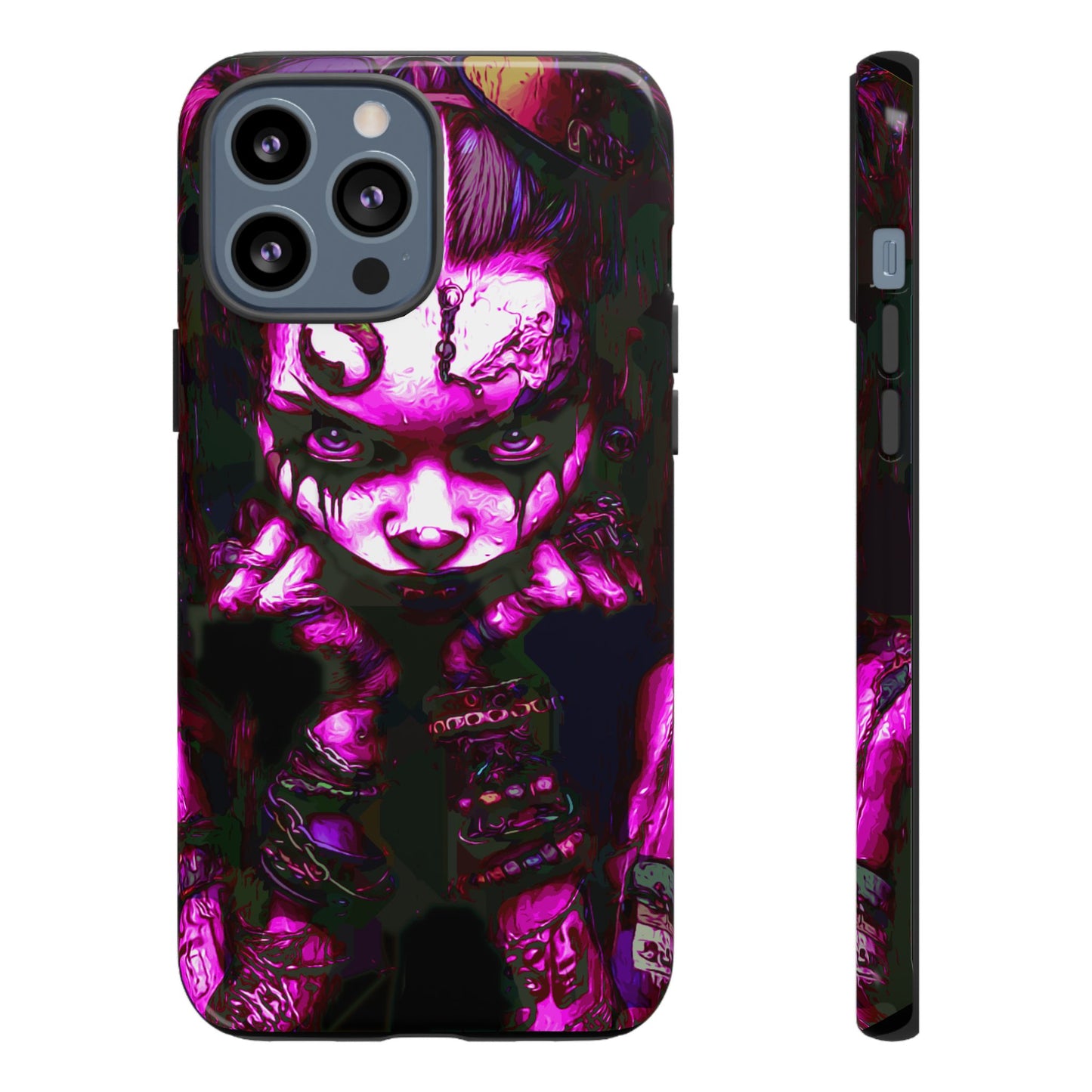 Sassy Goth Girl Tough Phone Case