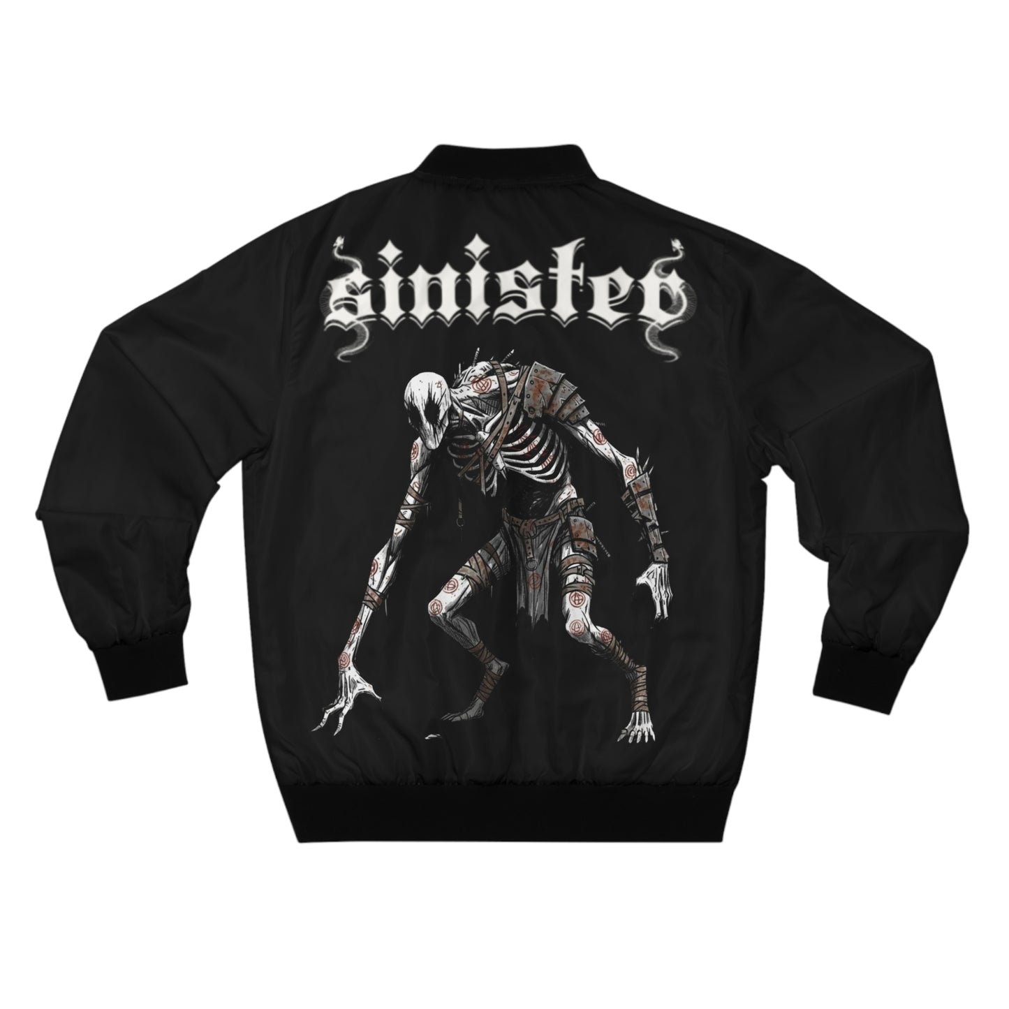 Asymmetrical Wraith Bomber Jacket