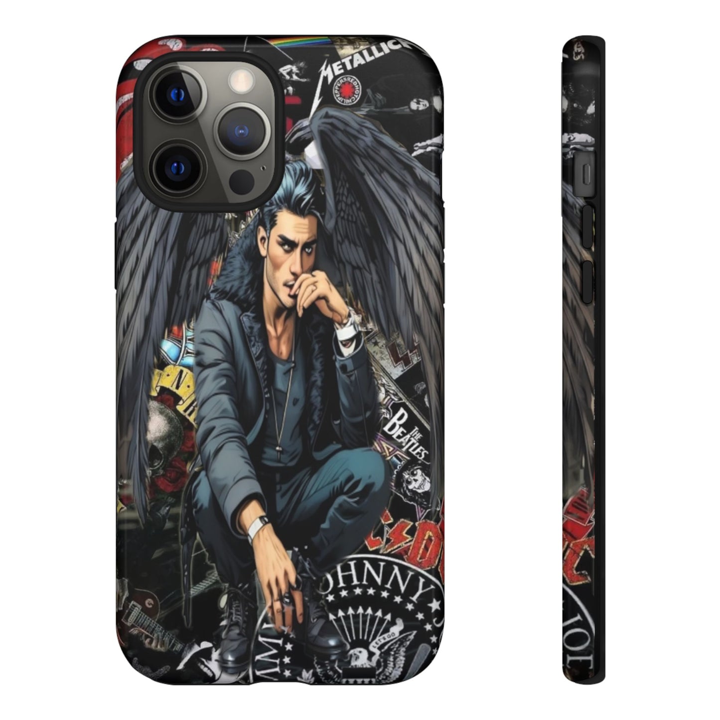 Male Music Angel Tough Phone Case