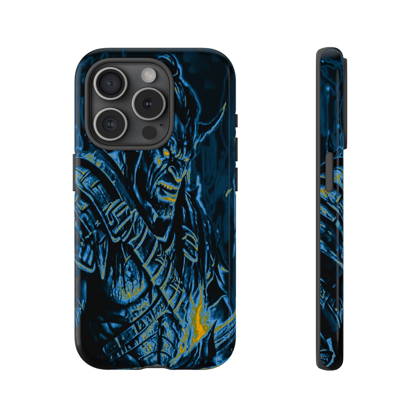 Orc With Flames Tough Phone Case