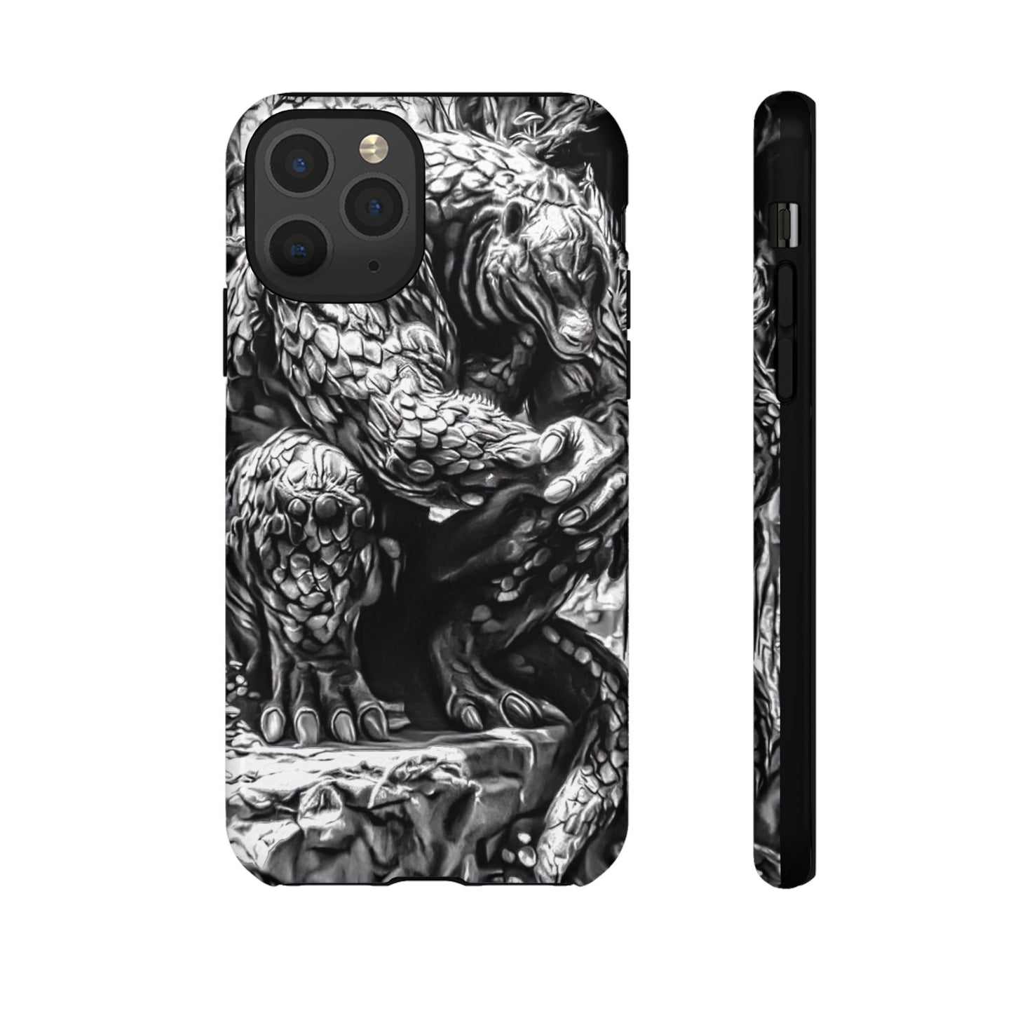 Scaley Cat Creature Tough Phone Case