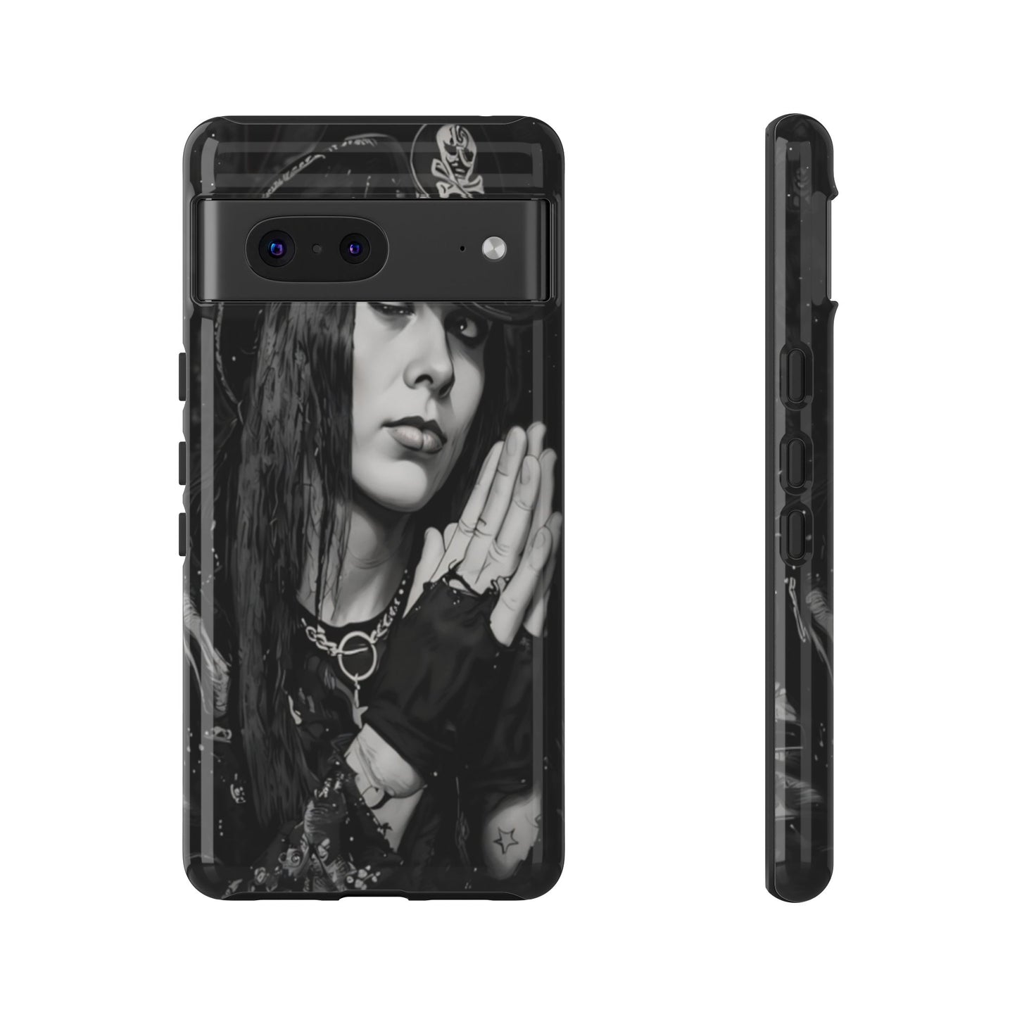 Gothic Prayer Tough Phone Case