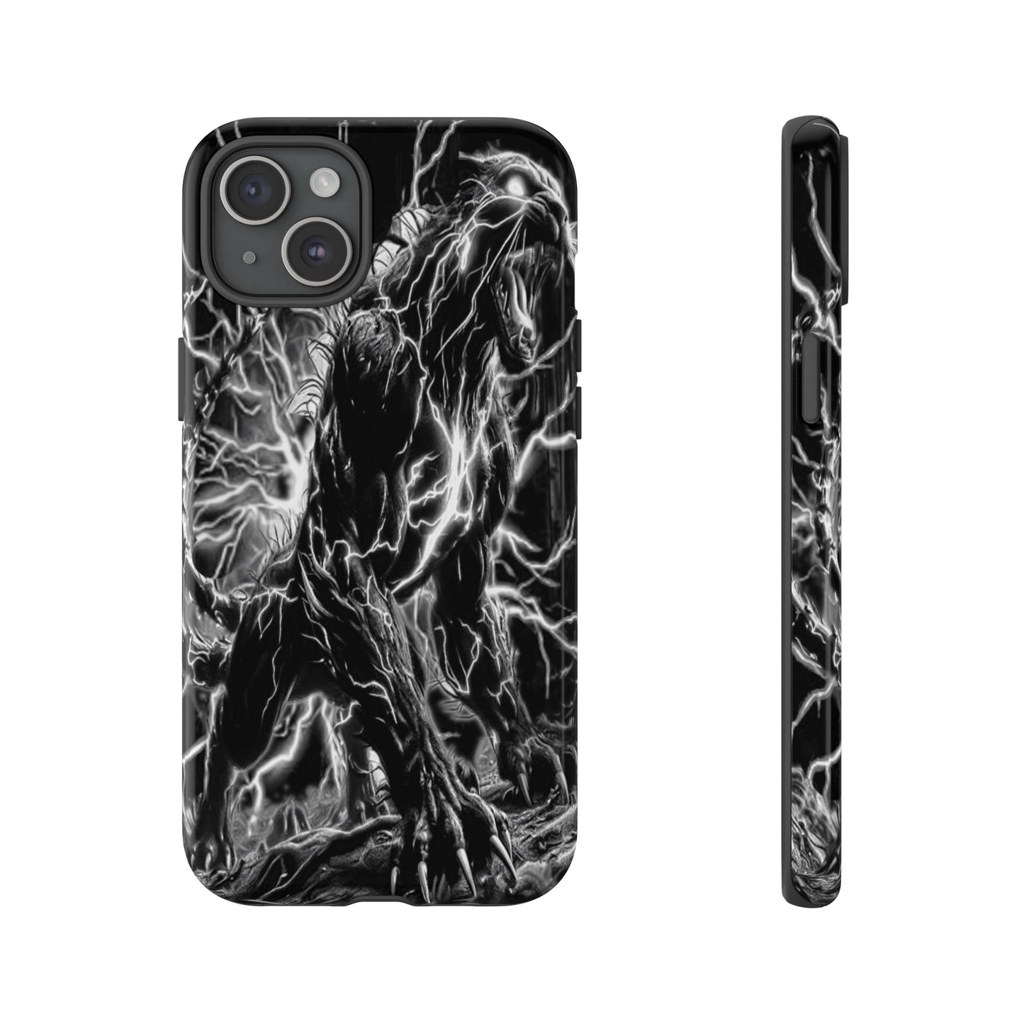 Electric Panther Tough Phone Case