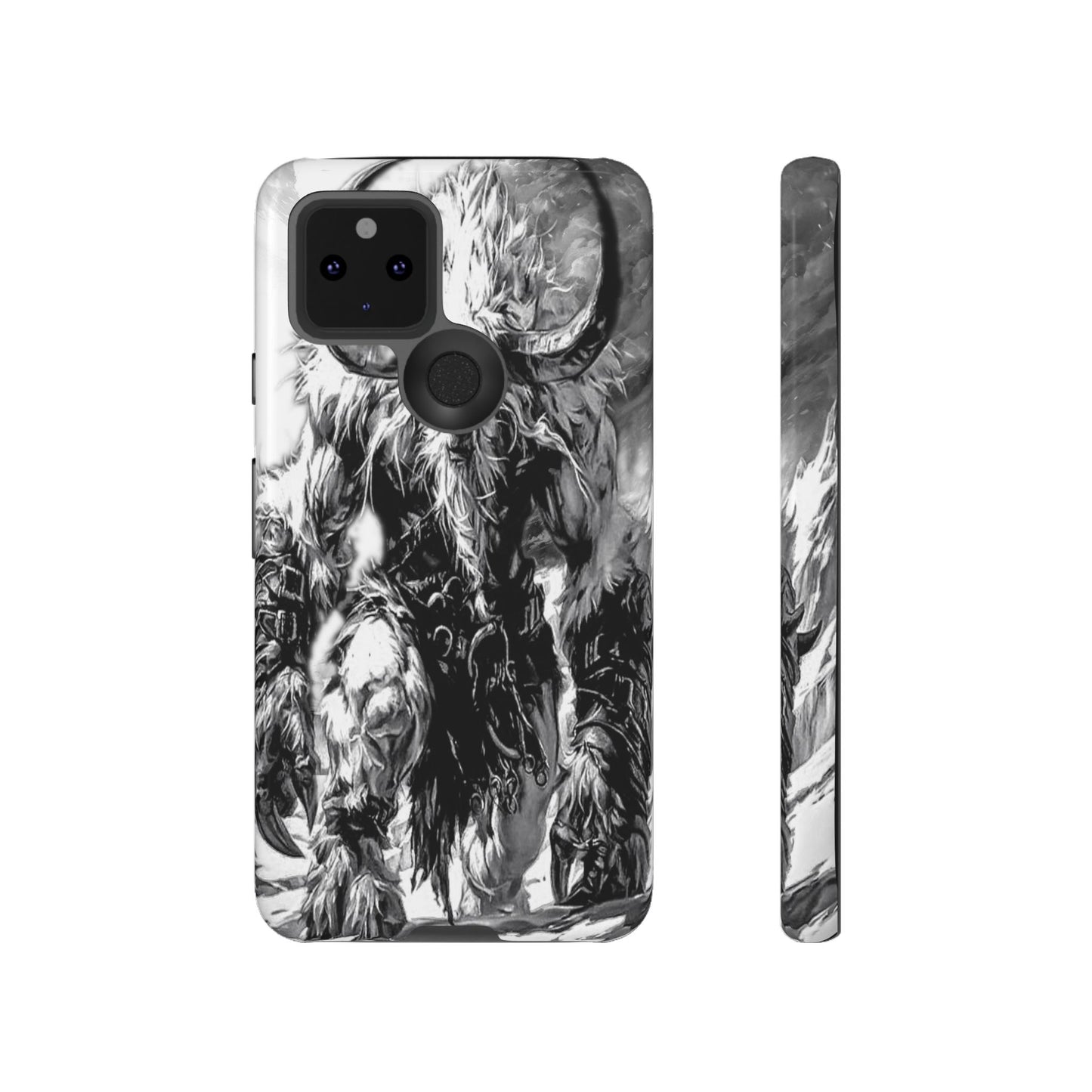 Snow Mountain Creature Tough Phone Case