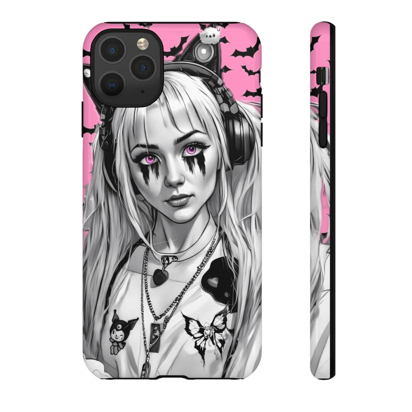 Gothic Kitty Tough Phone Case