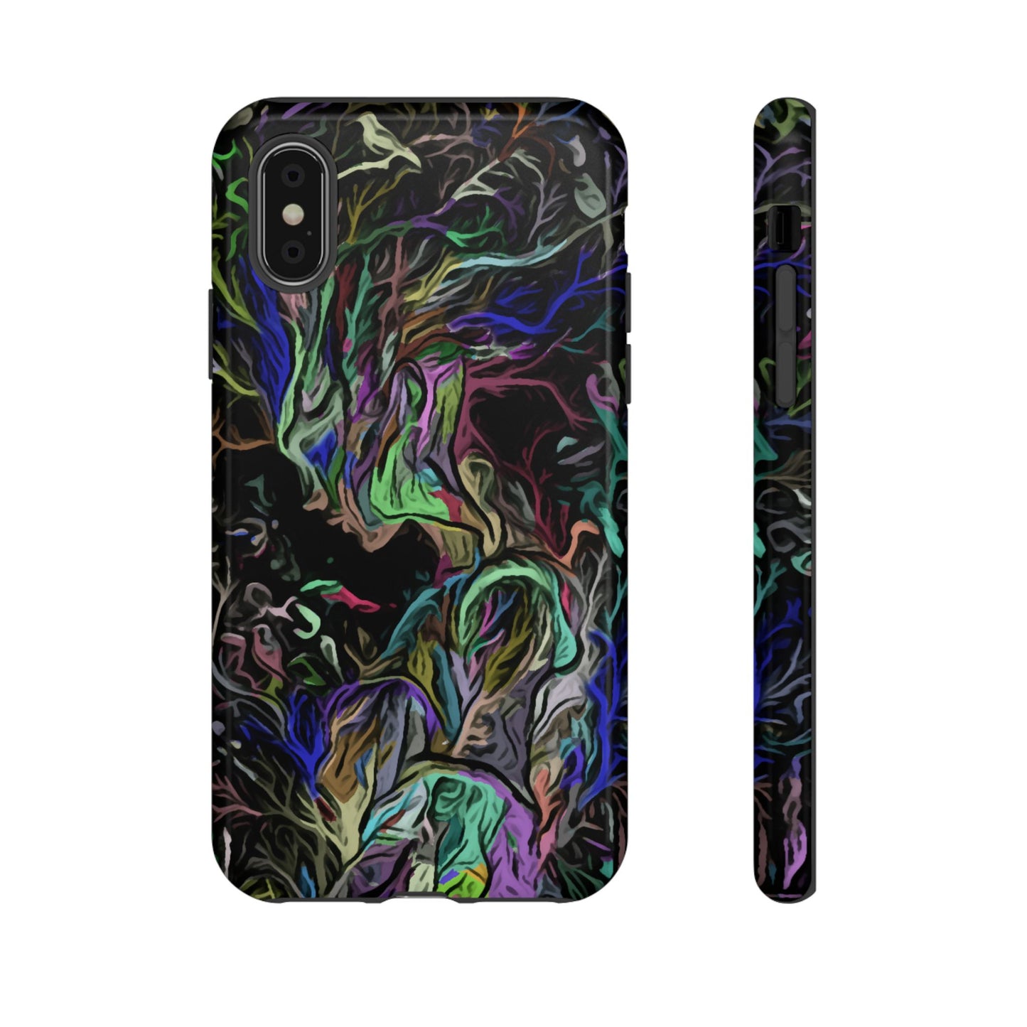 Tree Haired Girl Tough Phone Case