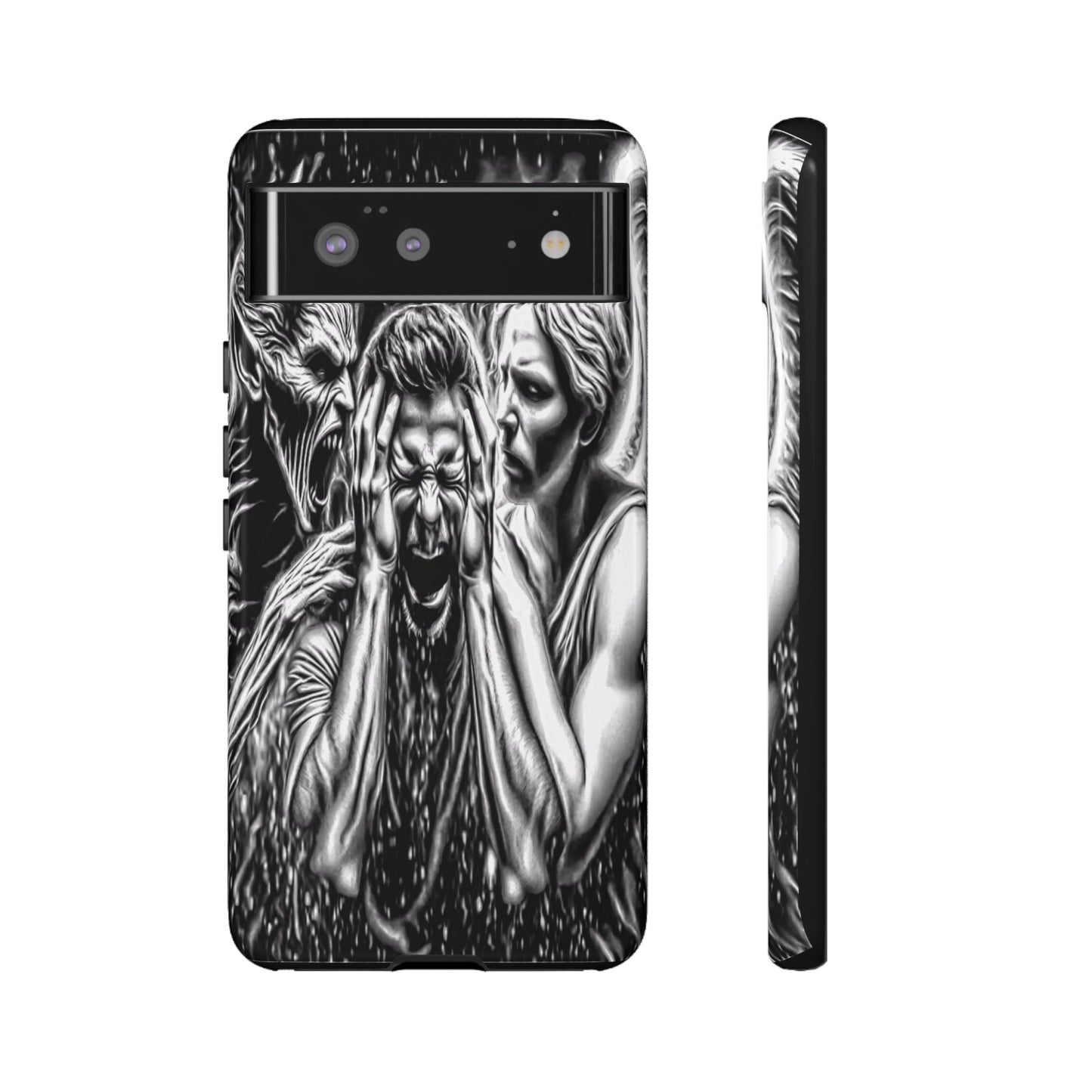 Good Vs Evil Tough Phone Case