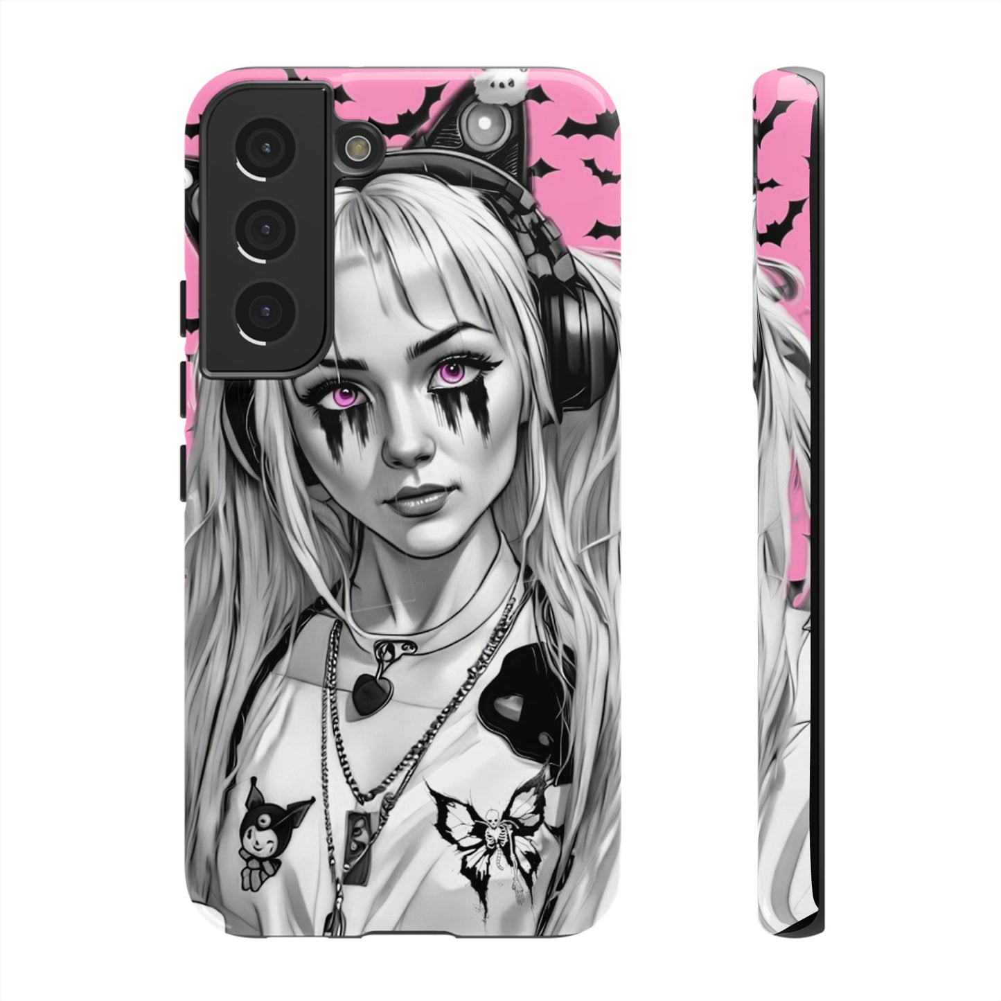 Gothic Kitty Tough Phone Case