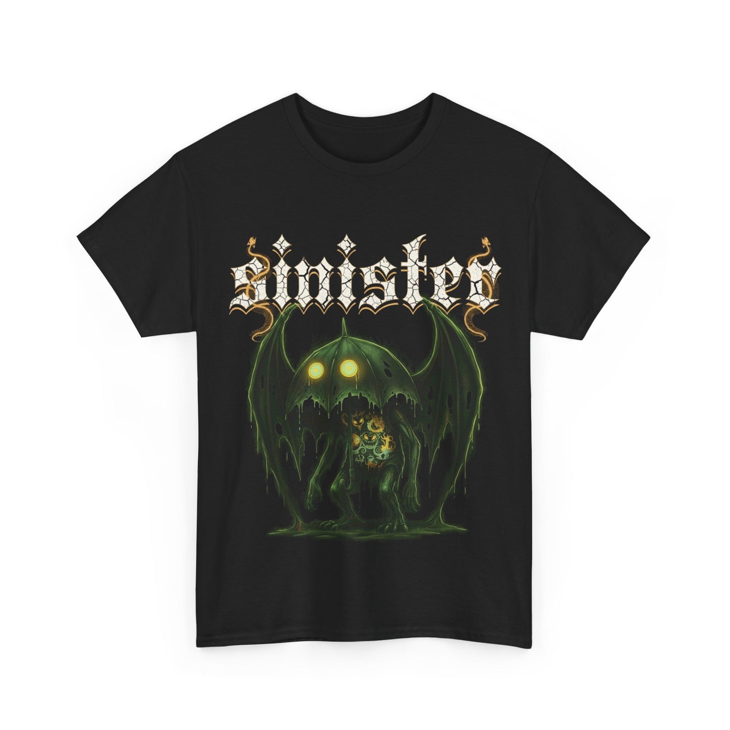 Spooky Umbrella Creature Tee-Shirt