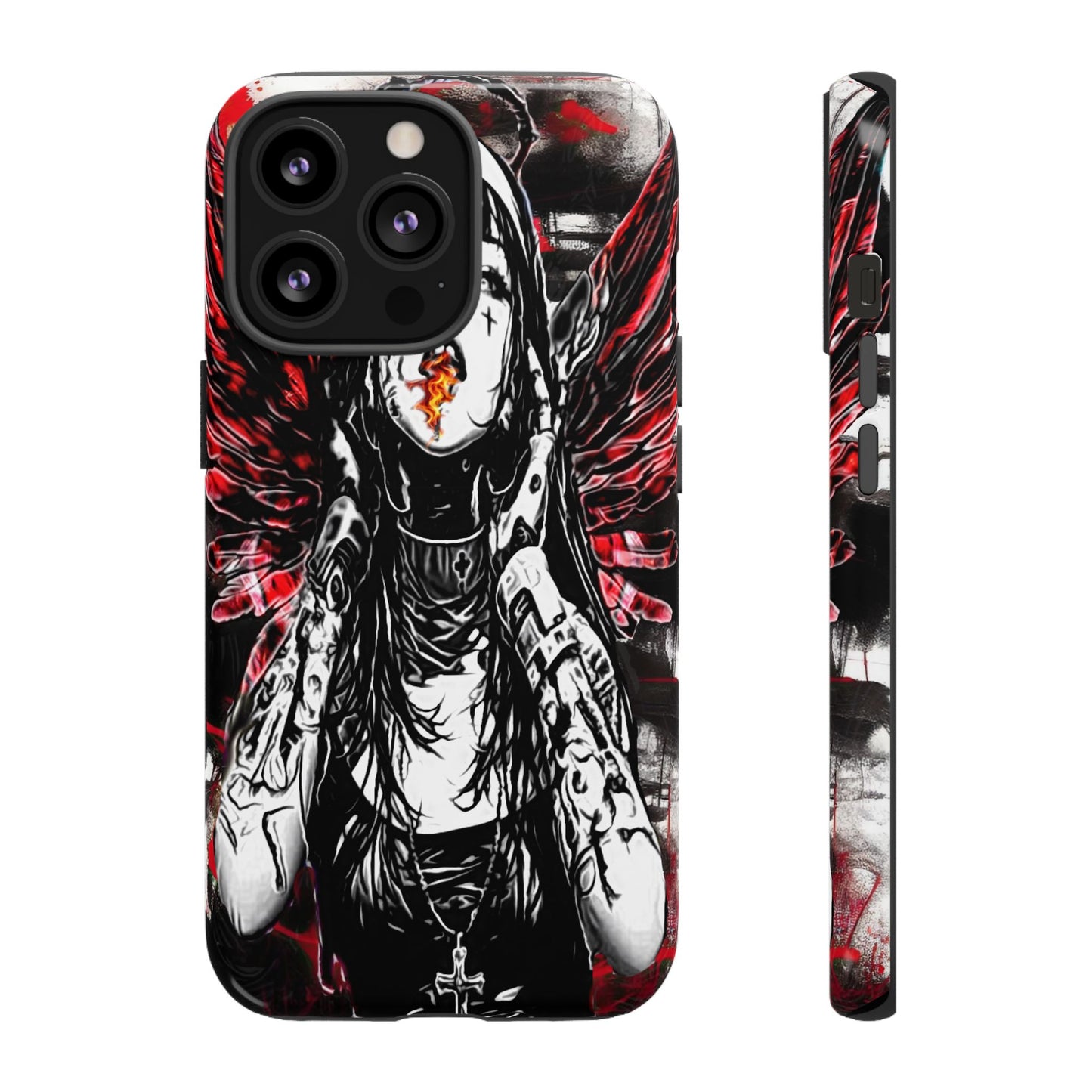 Naughty Angel Nun Tough Phone Case