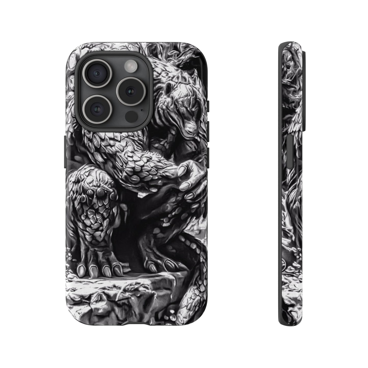 Scaley Cat Creature Tough Phone Case