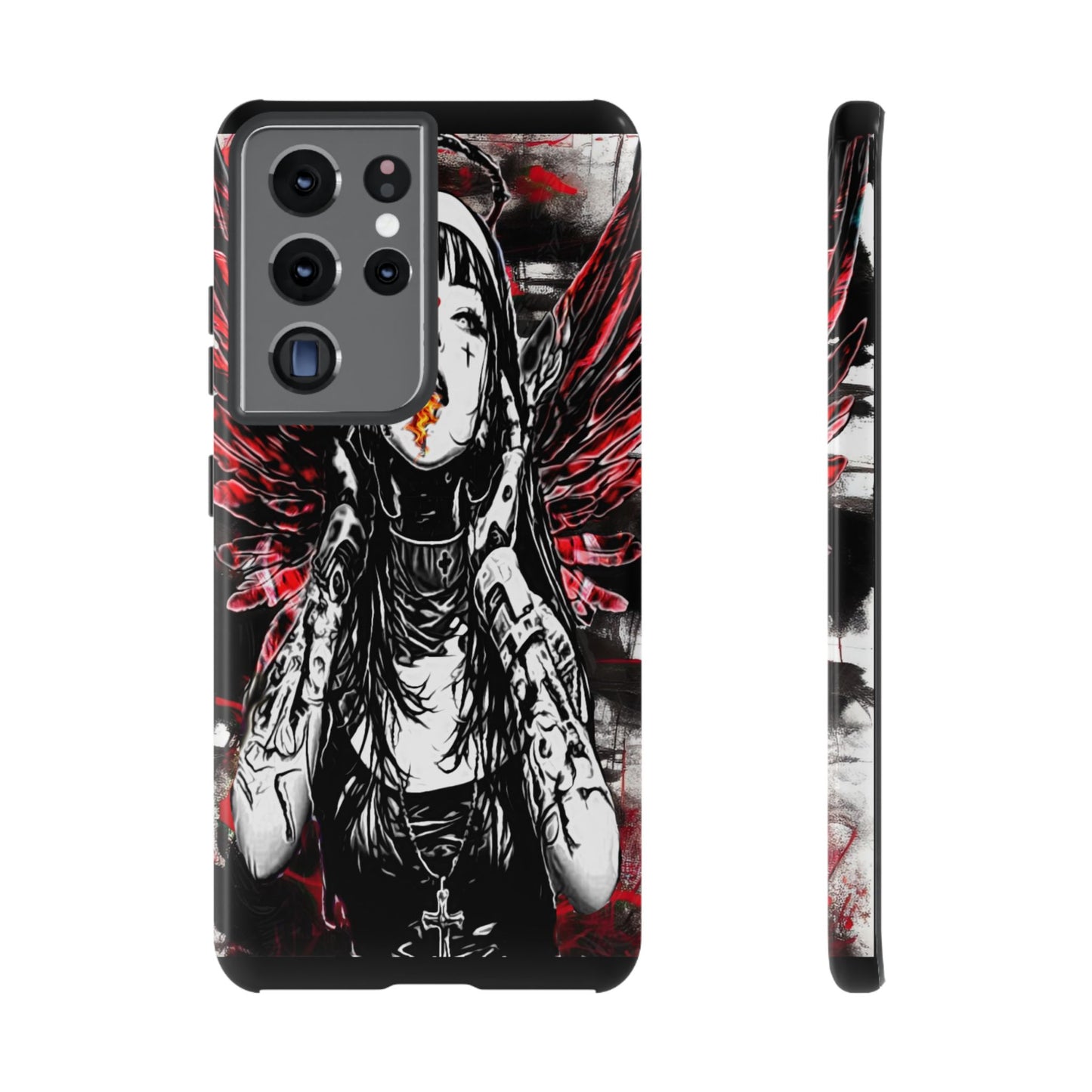 Naughty Angel Nun Tough Phone Case