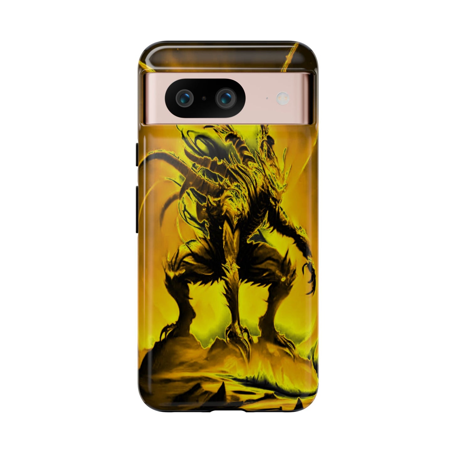 Crouching Fantasy Creature Tough Phone Case