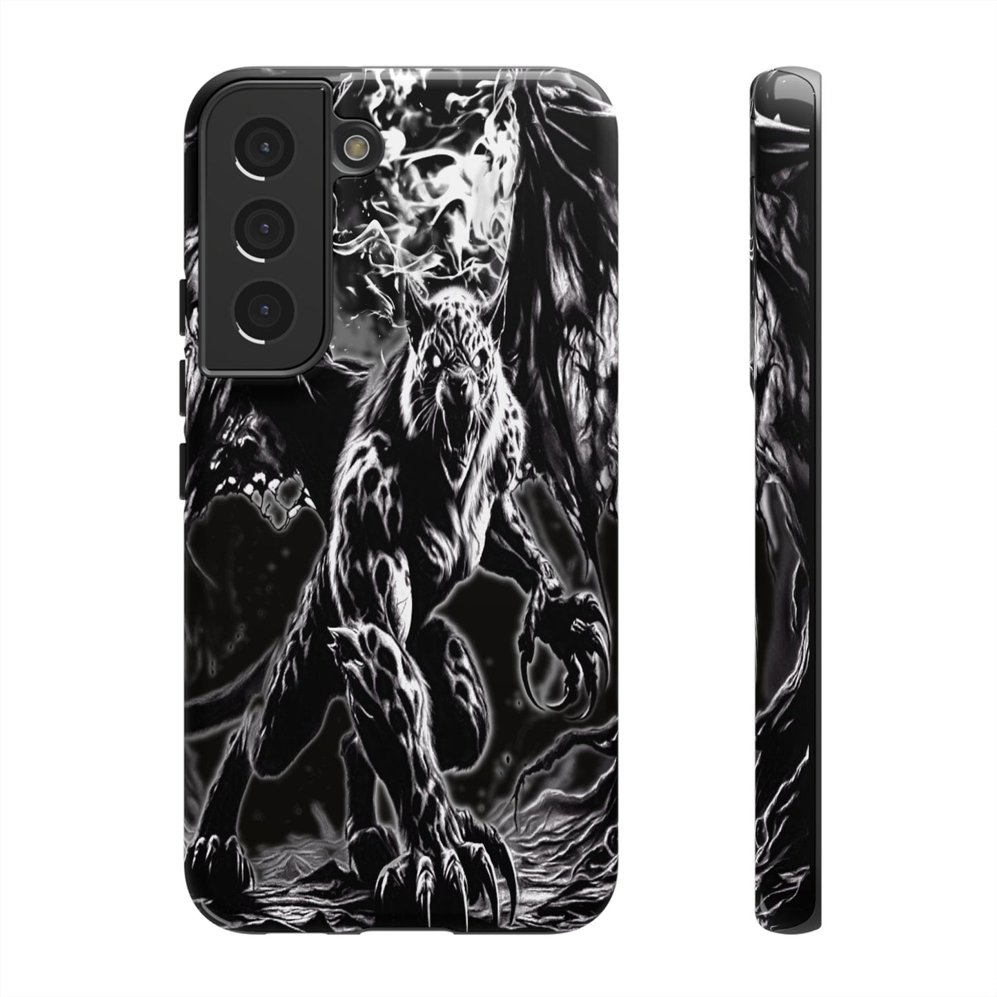 Winged Tiger Tough Phone Case