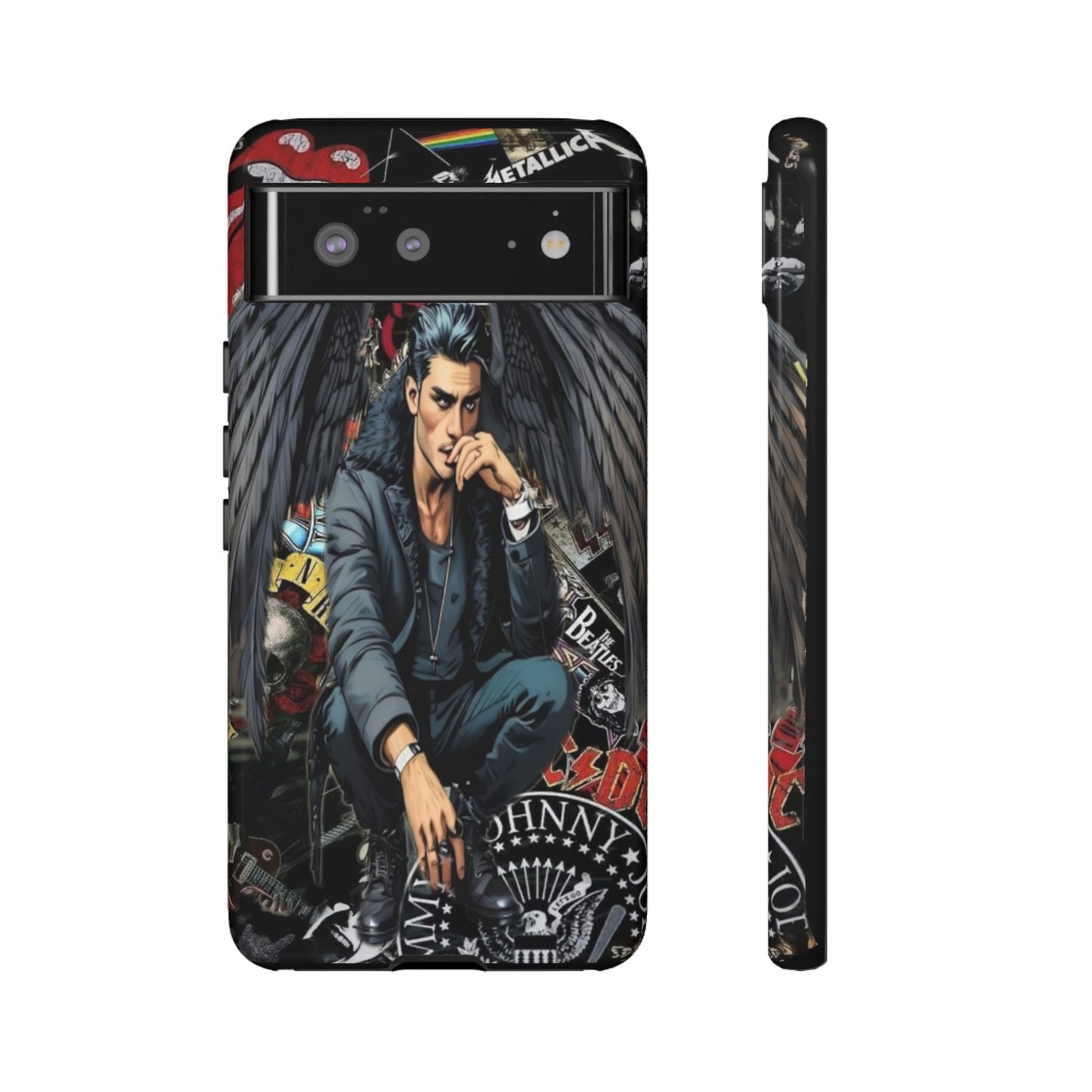 Male Music Angel Tough Phone Case