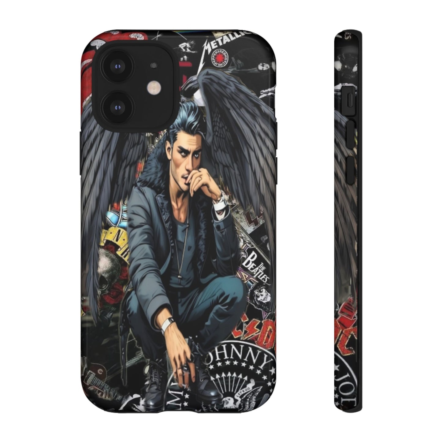 Male Music Angel Tough Phone Case