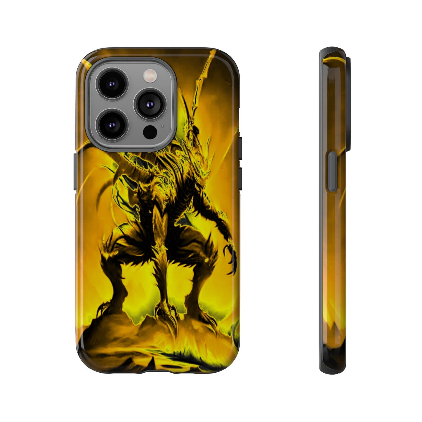 Crouching Fantasy Creature Tough Phone Case