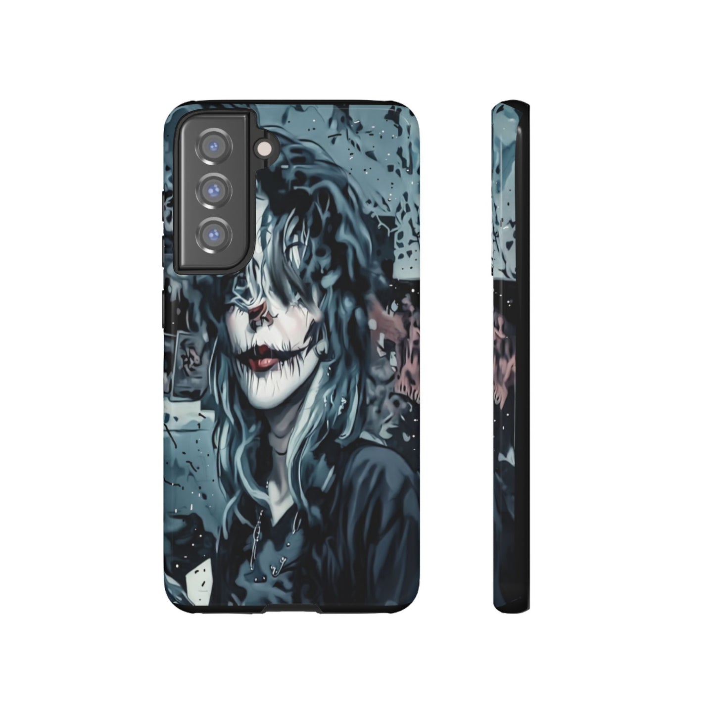 Blinded By Hair Tough Phone Case