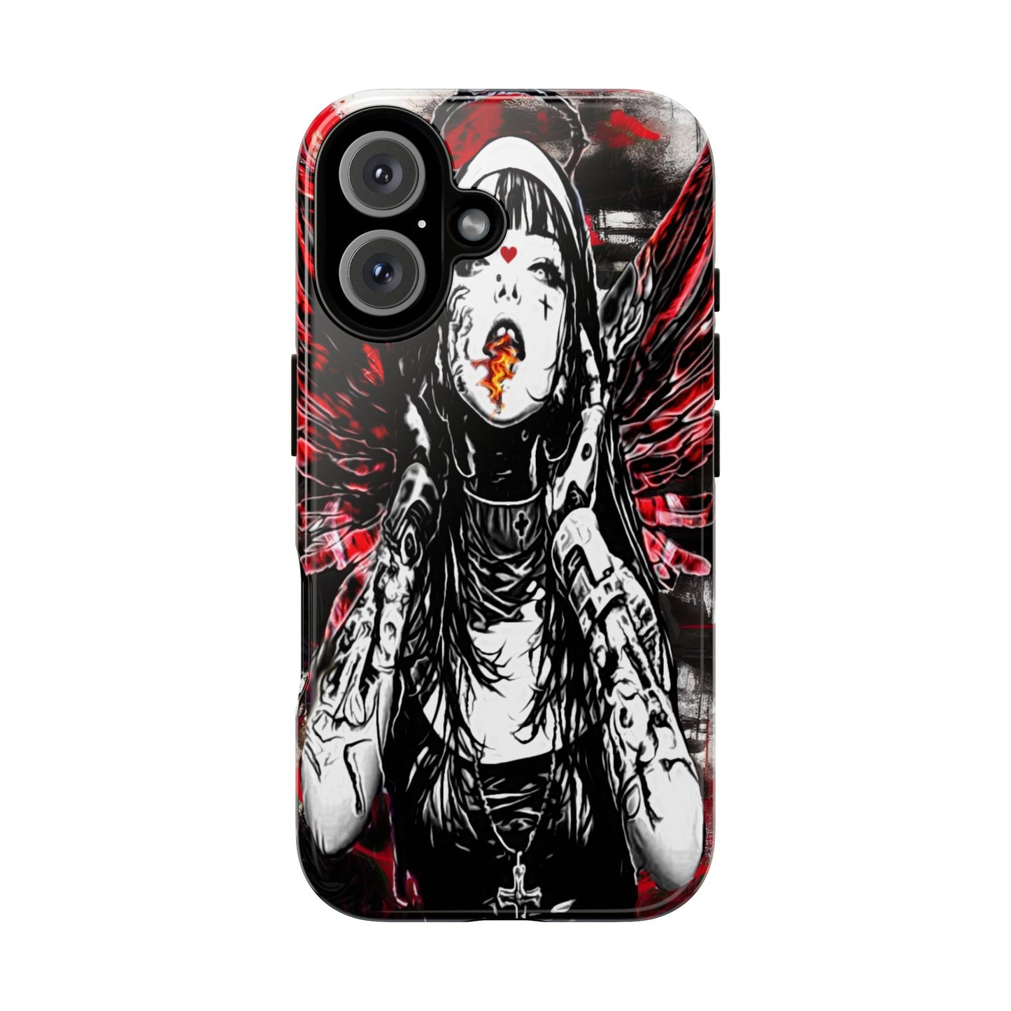 Naughty Angel Nun Tough Phone Case