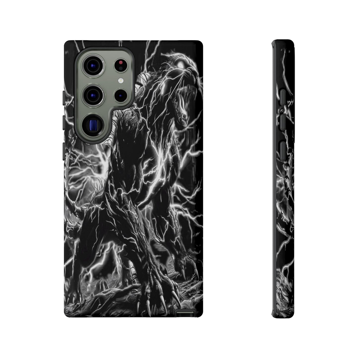 Electric Panther Tough Phone Case