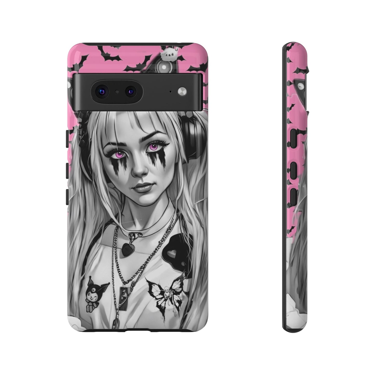 Gothic Kitty Tough Phone Case