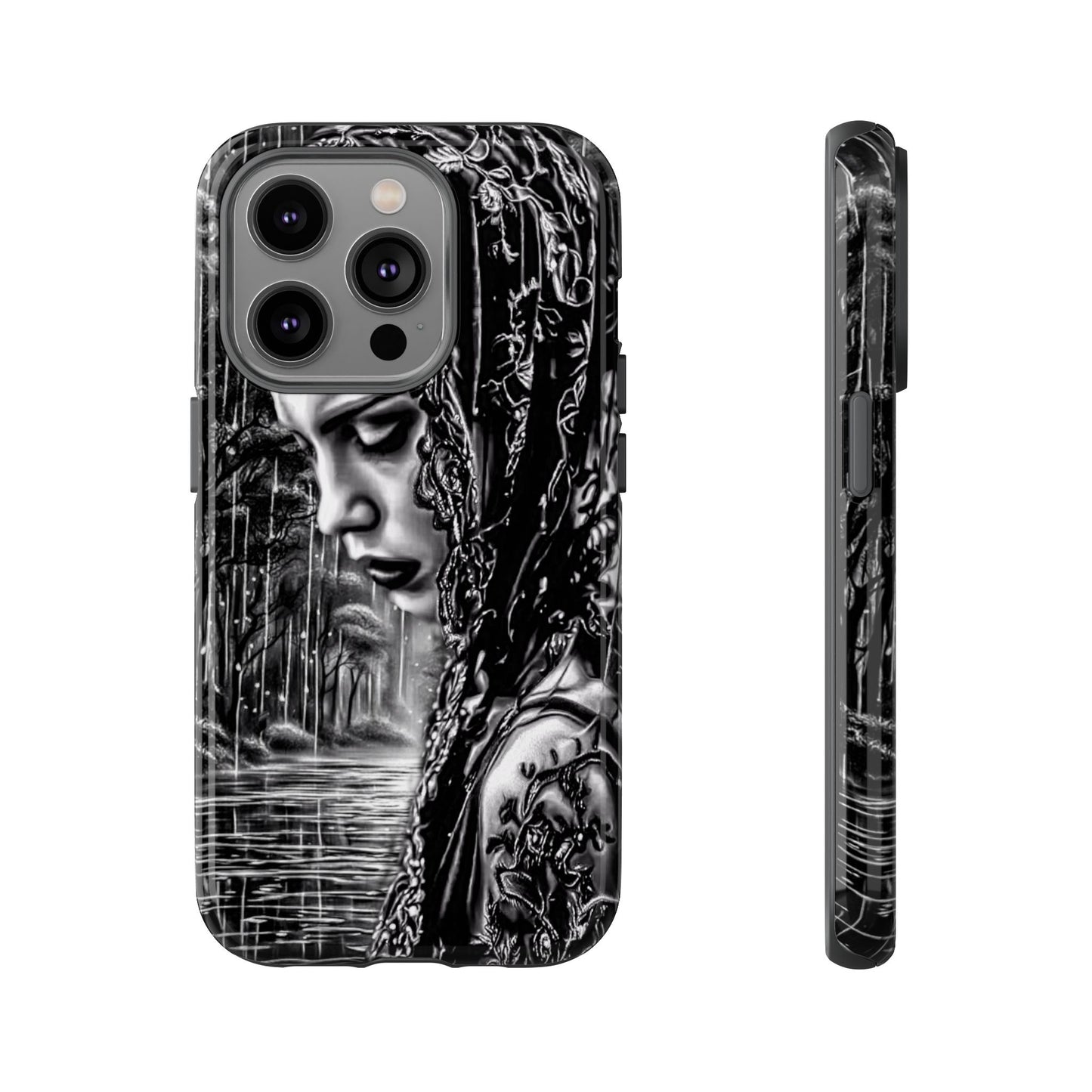 Mourning Rain Tough Phone Case