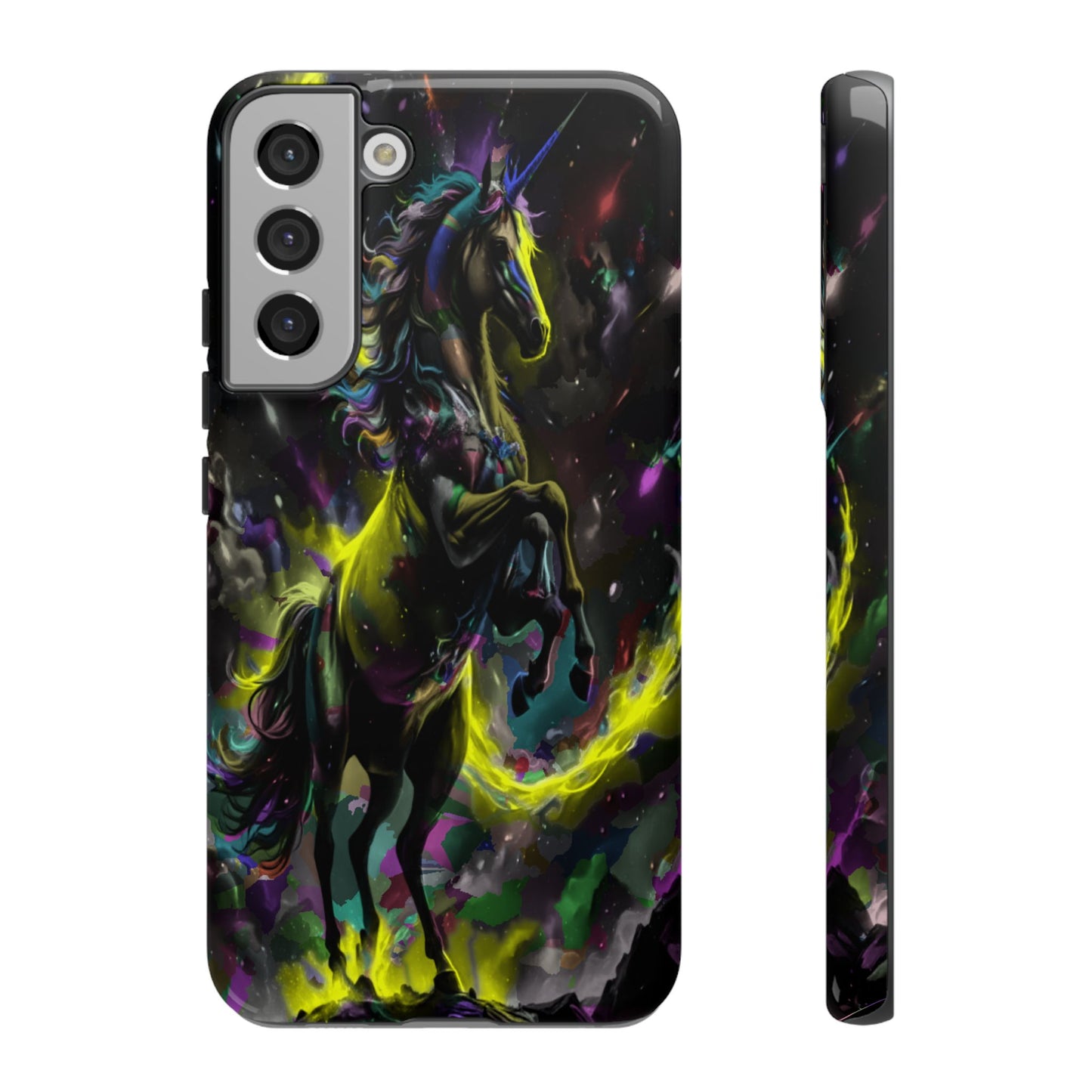 Rearing Up Unicorn Tough Phone Cases