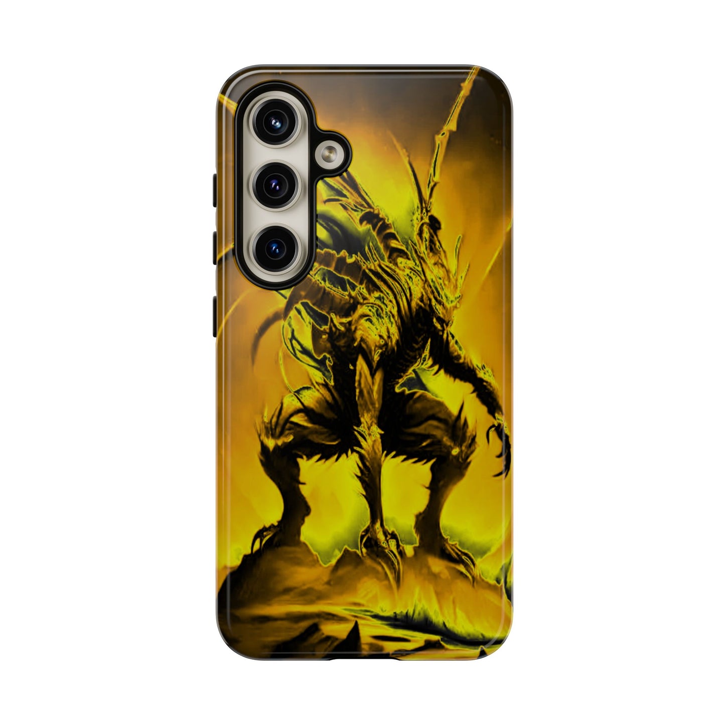 Crouching Fantasy Creature Tough Phone Case