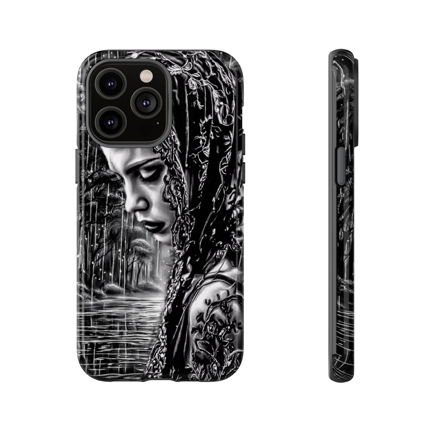 Mourning Rain Tough Phone Case