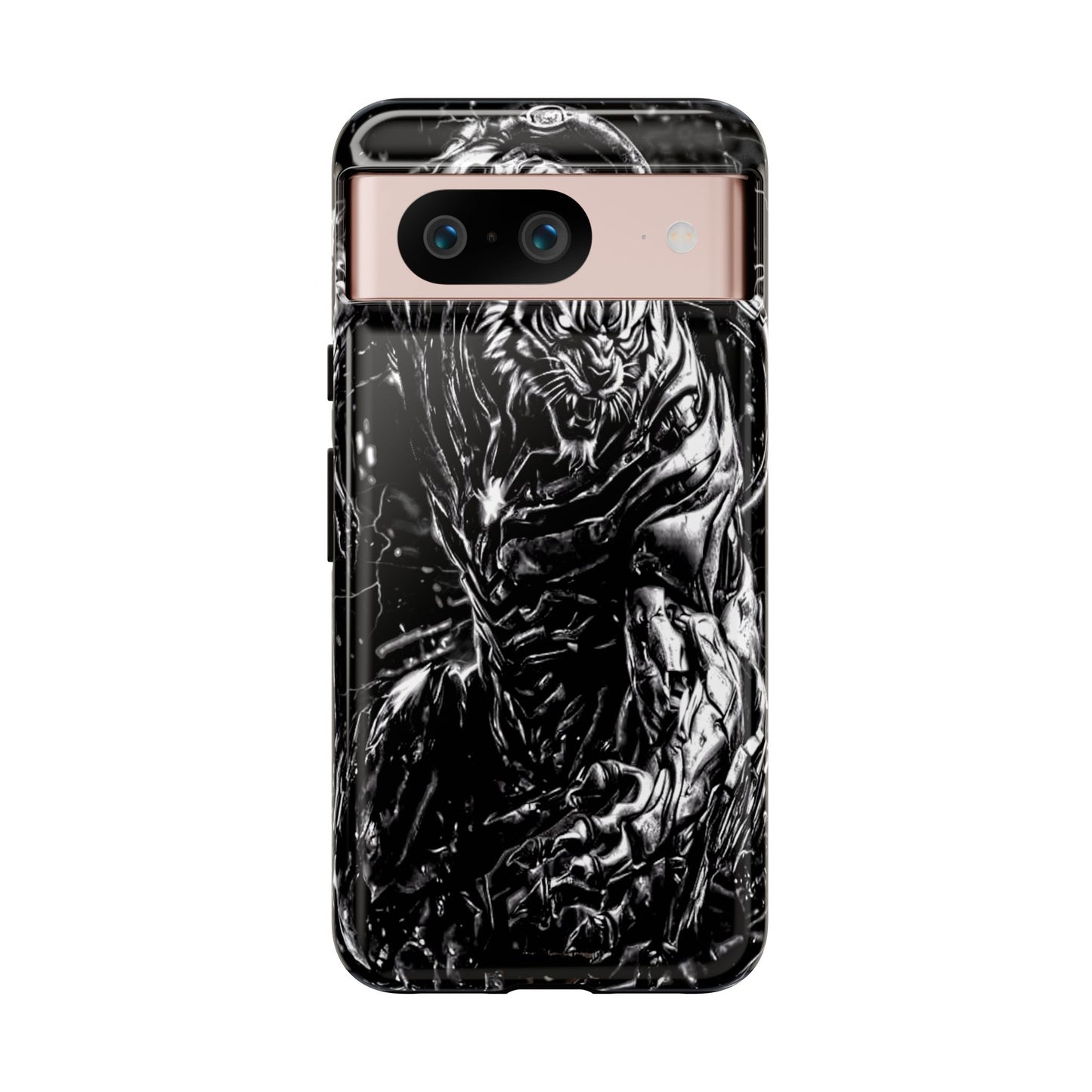 Cyborg Tiger Tough Phone Case