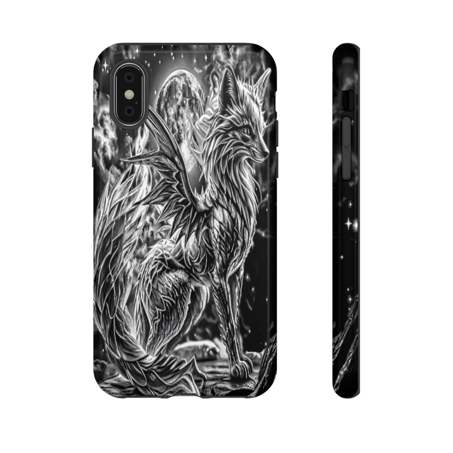 Winged Fox Tough Phone Case