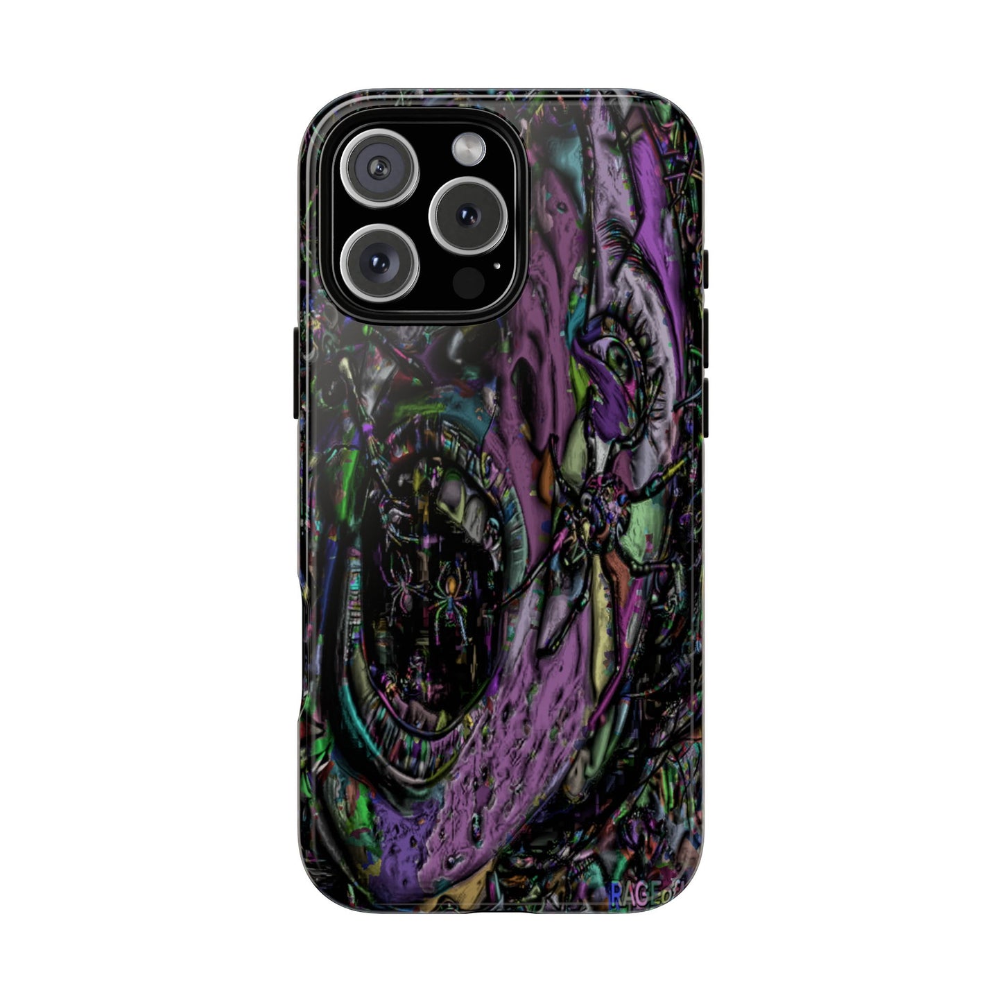 Spider Face Tough Phone Case