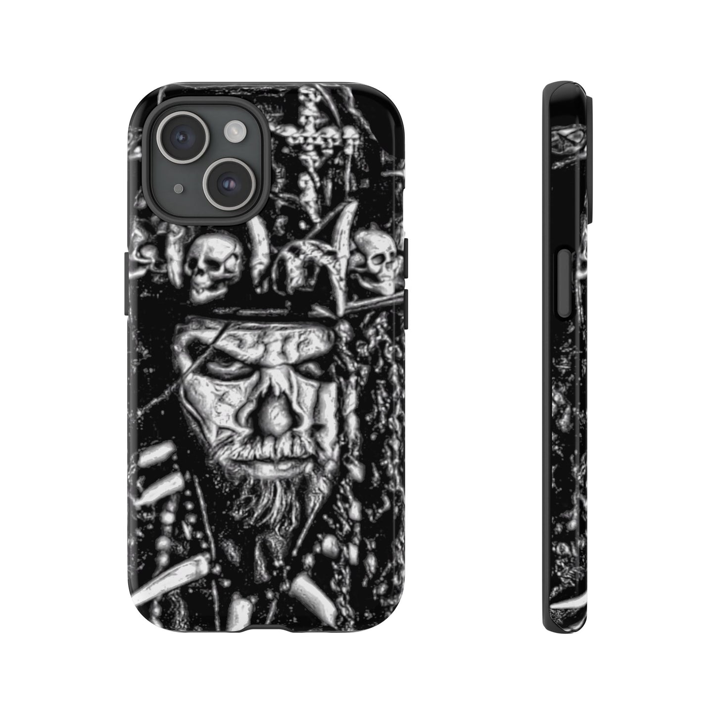 Top Hat Goth Man Tough Phone Case