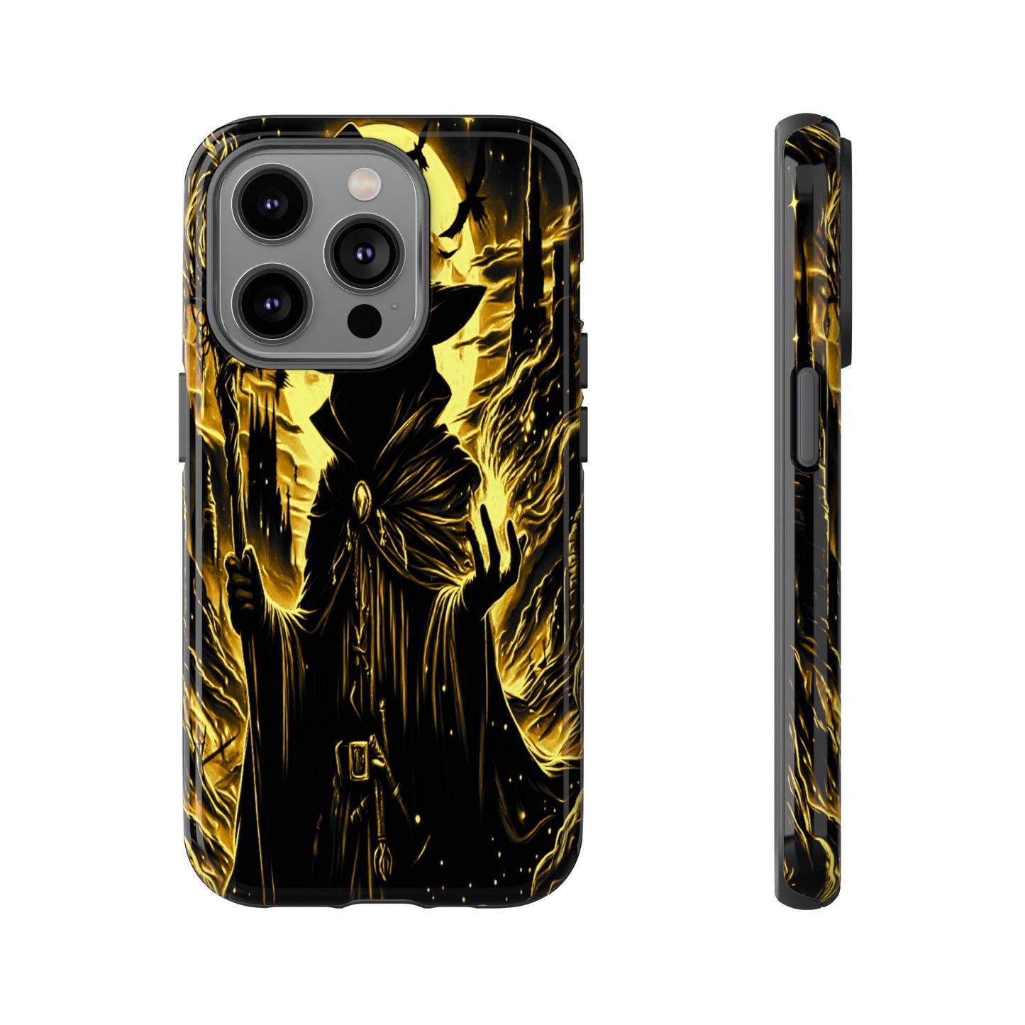 Hidden Face Dark Wizard Tough Phone Case