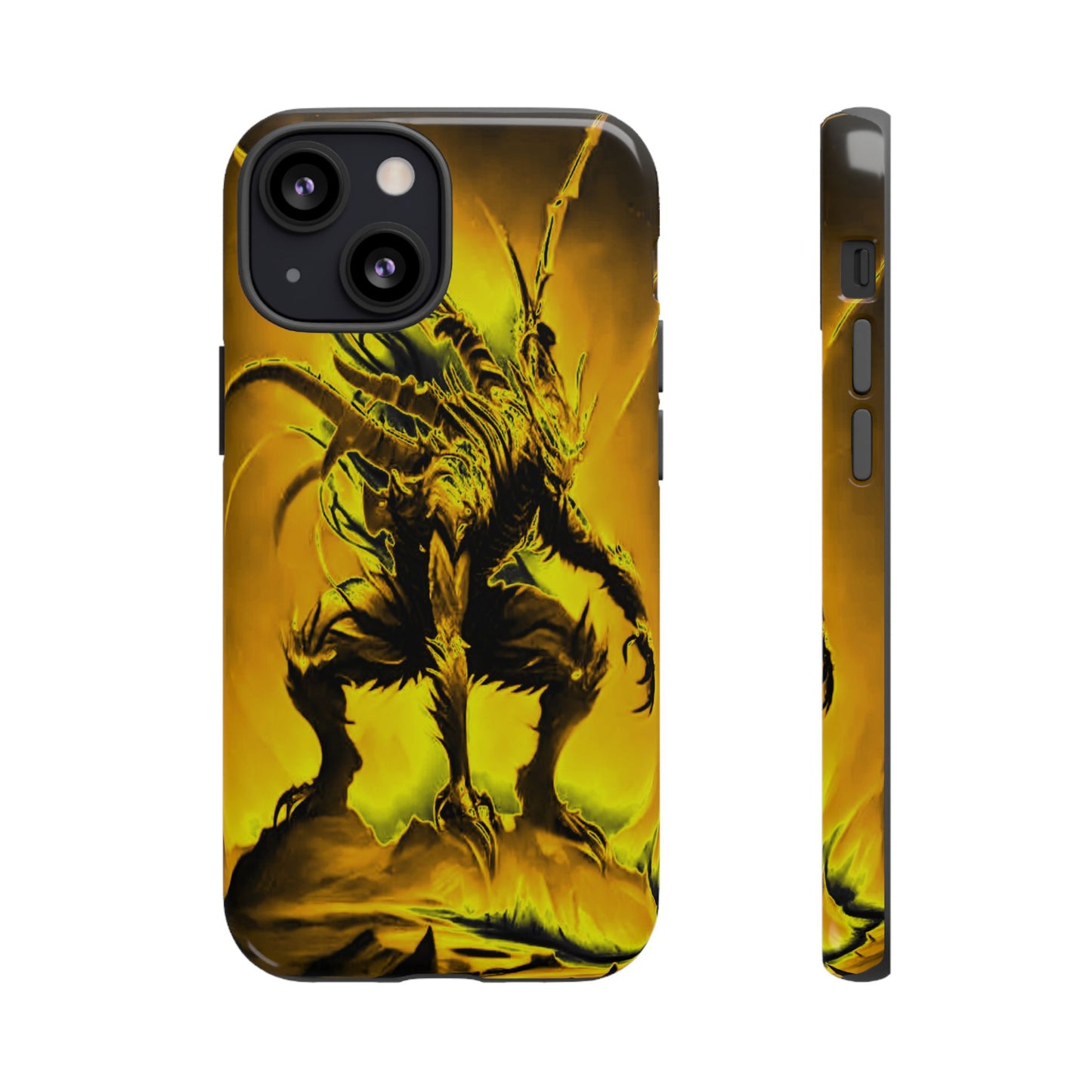 Crouching Fantasy Creature Tough Phone Case