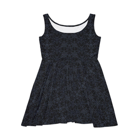 Abyssal Glyphs Skater Dress