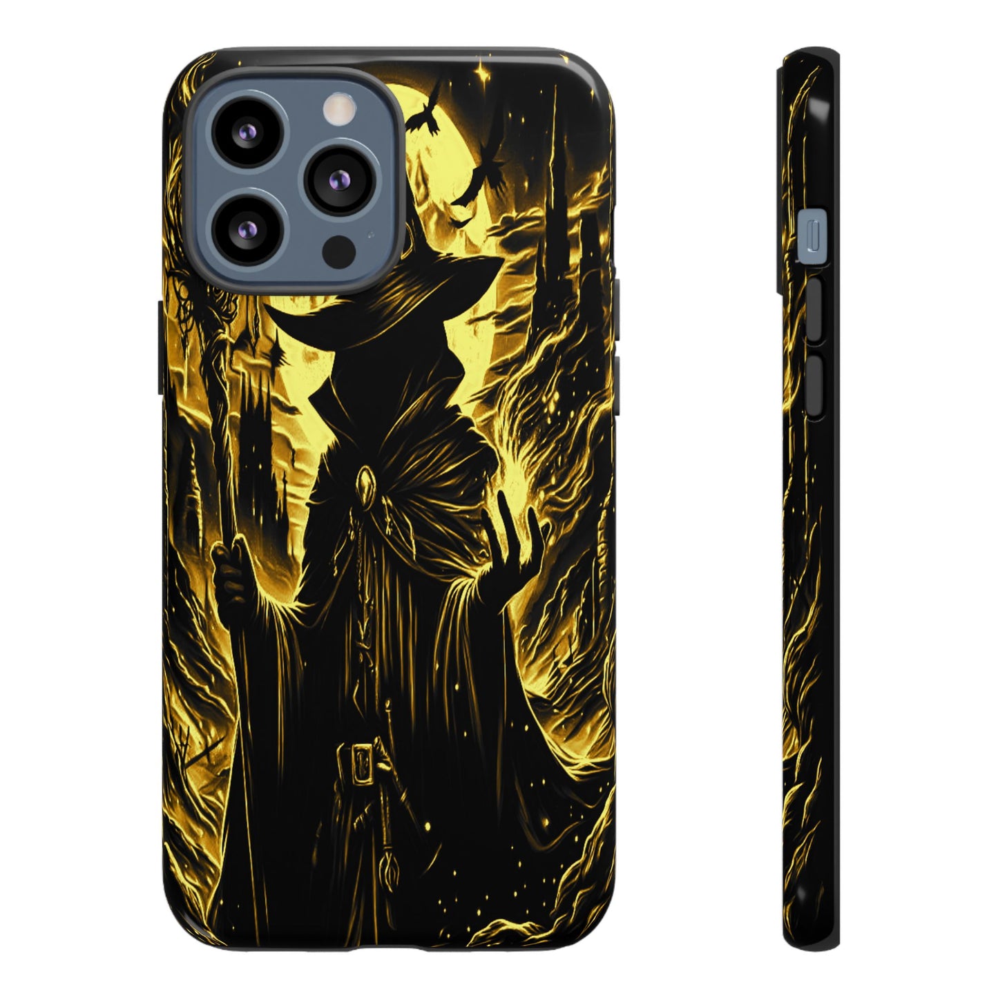 Hidden Face Dark Wizard Tough Phone Case