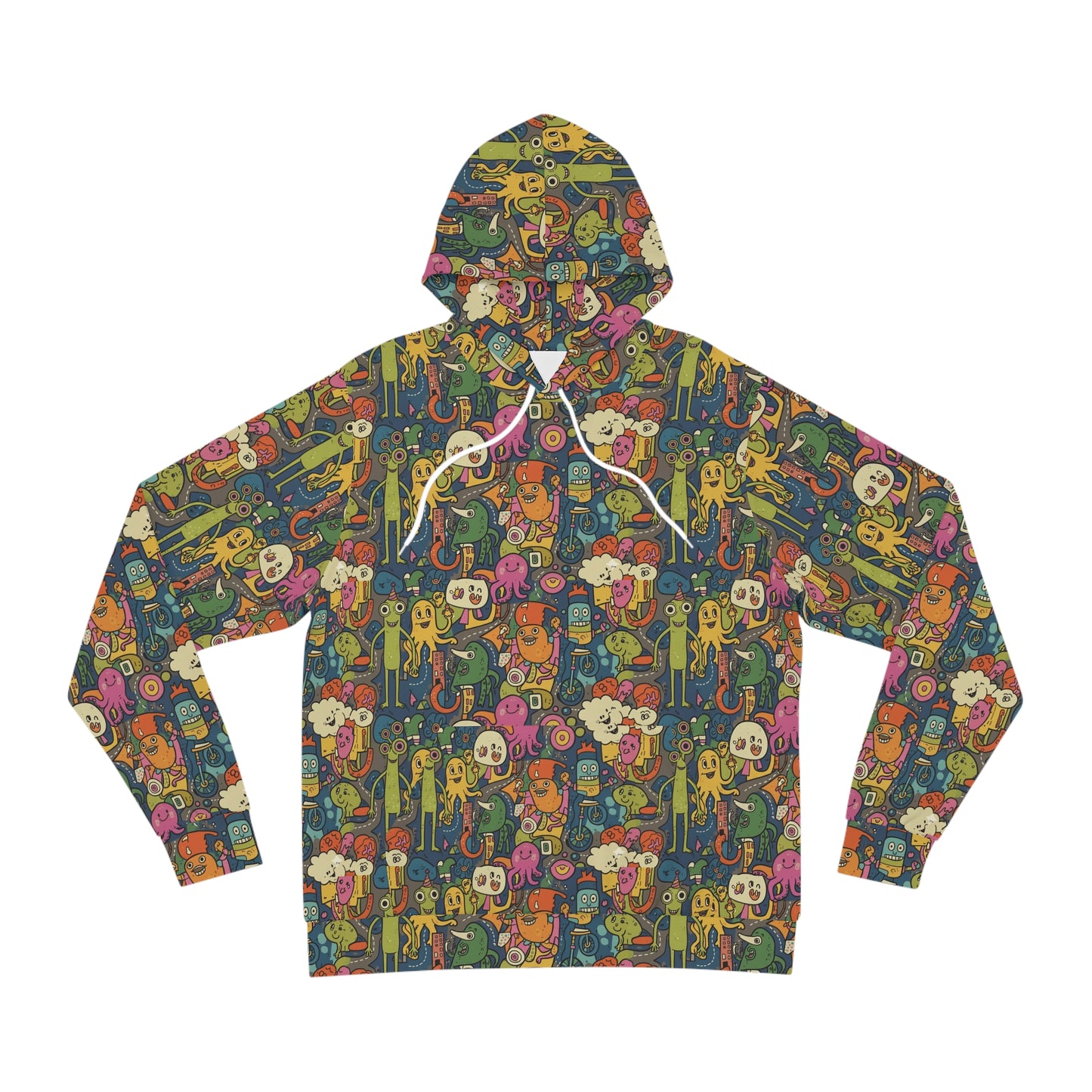 Quirky Cartoon Character Hoodie