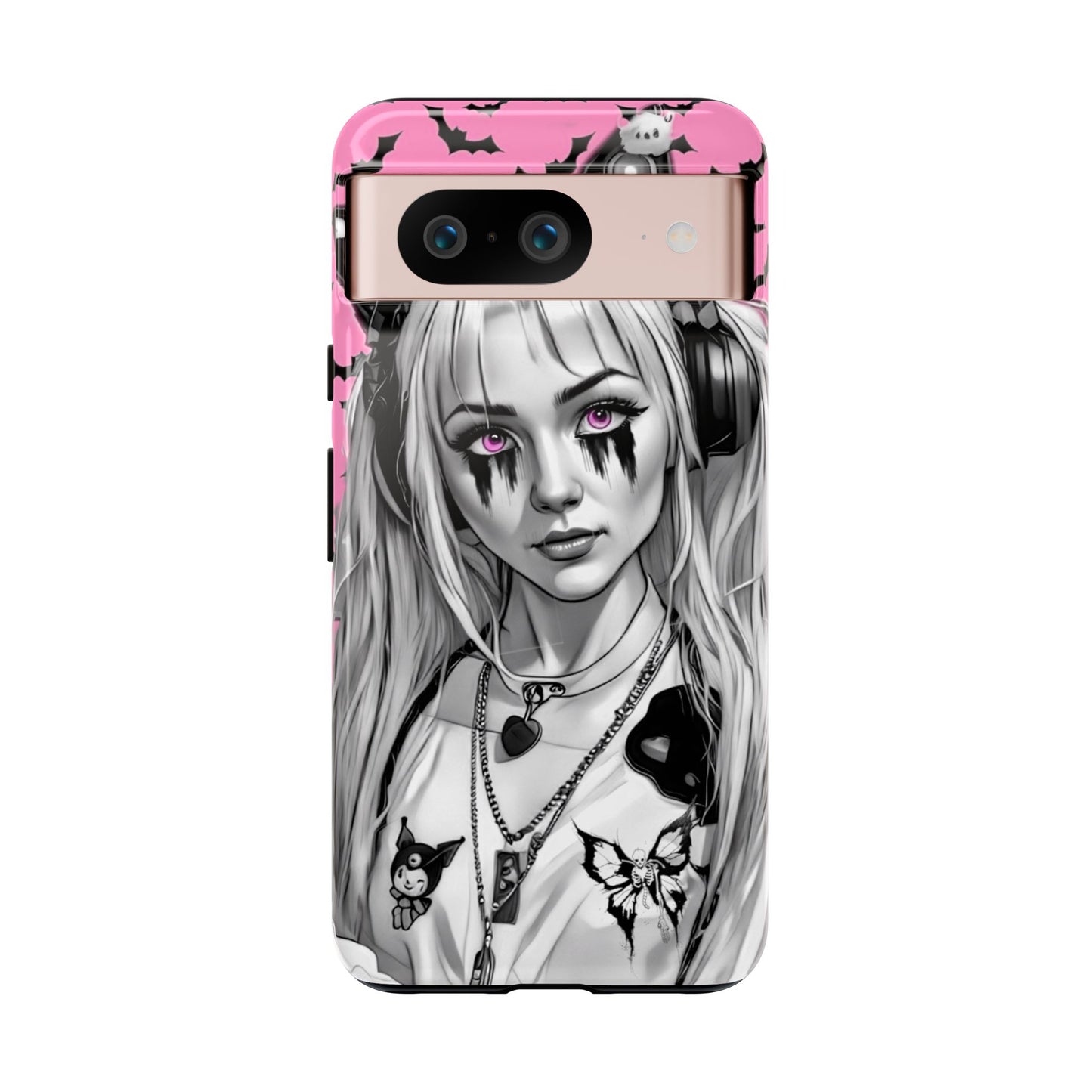 Gothic Kitty Tough Phone Case